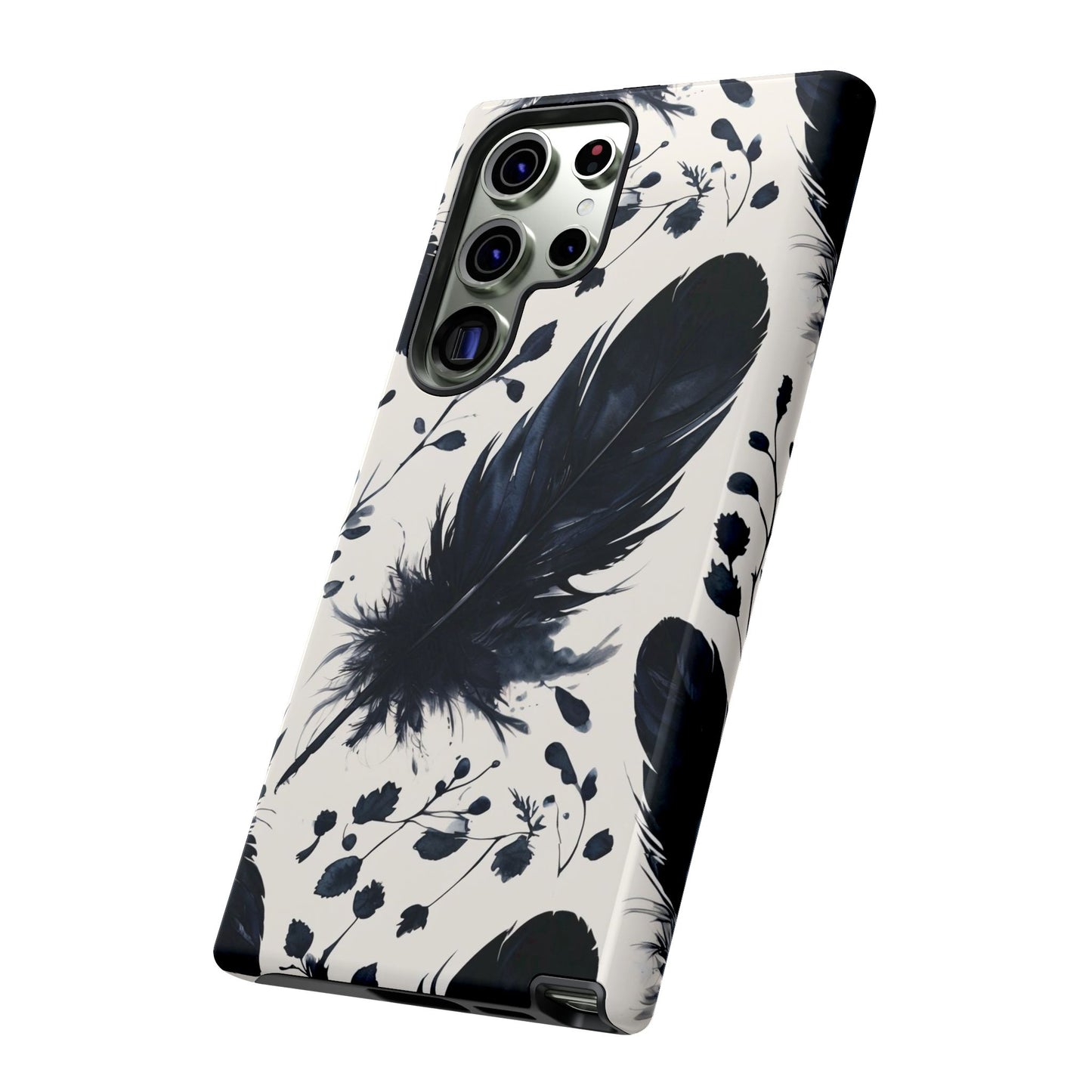 Raven Feather Phone Case