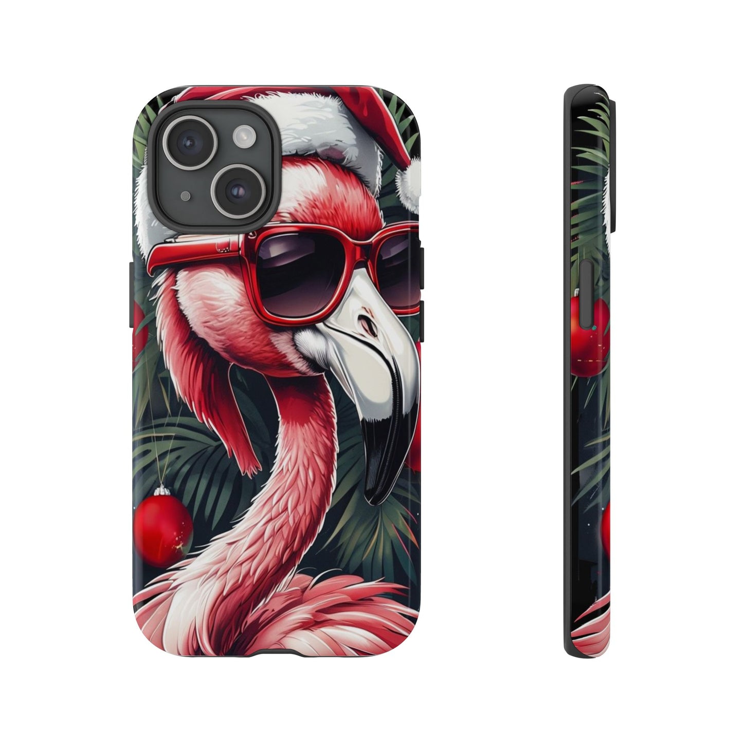 Festive Flamingo Holiday Phone Case