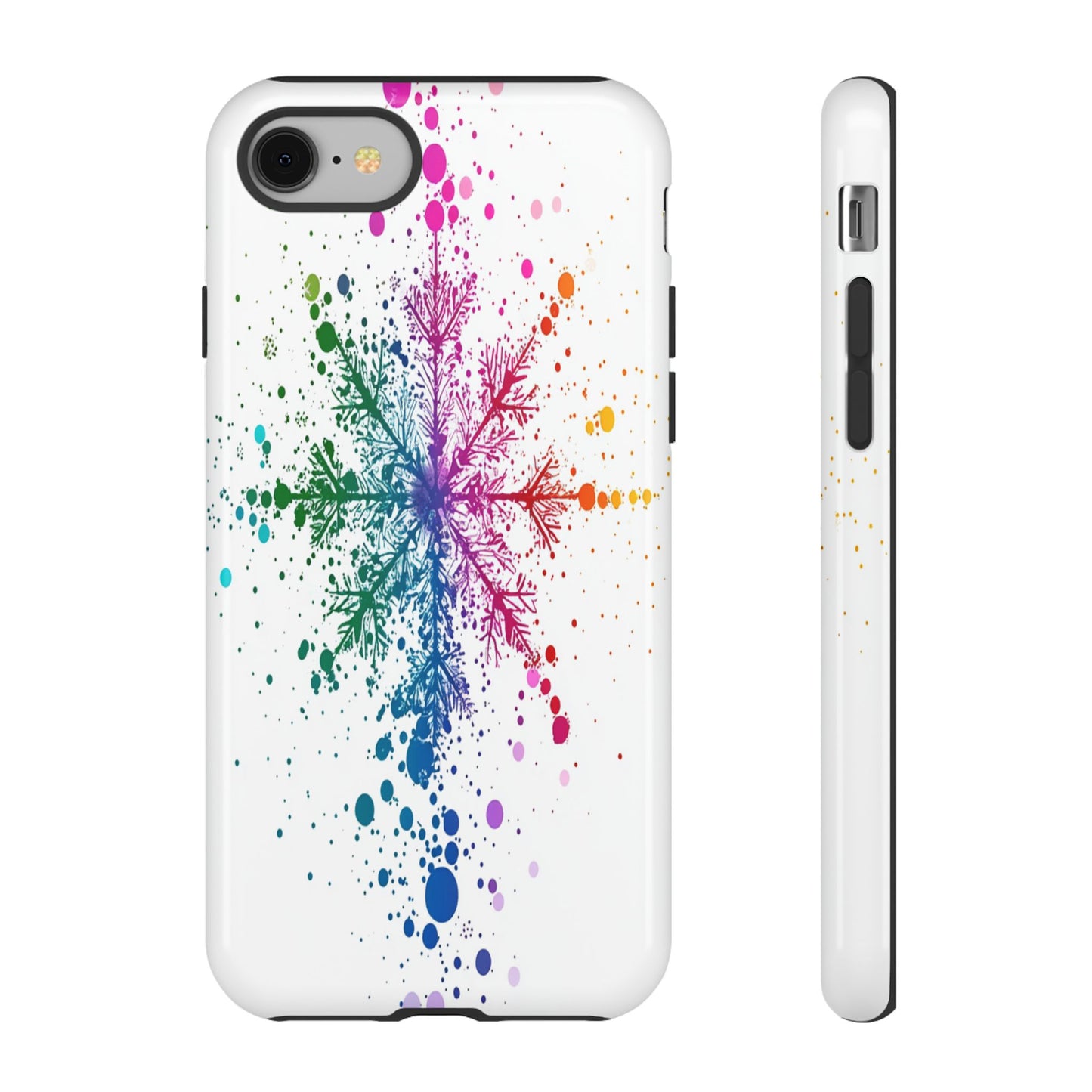 Beautiful Colorful Snowflake Design