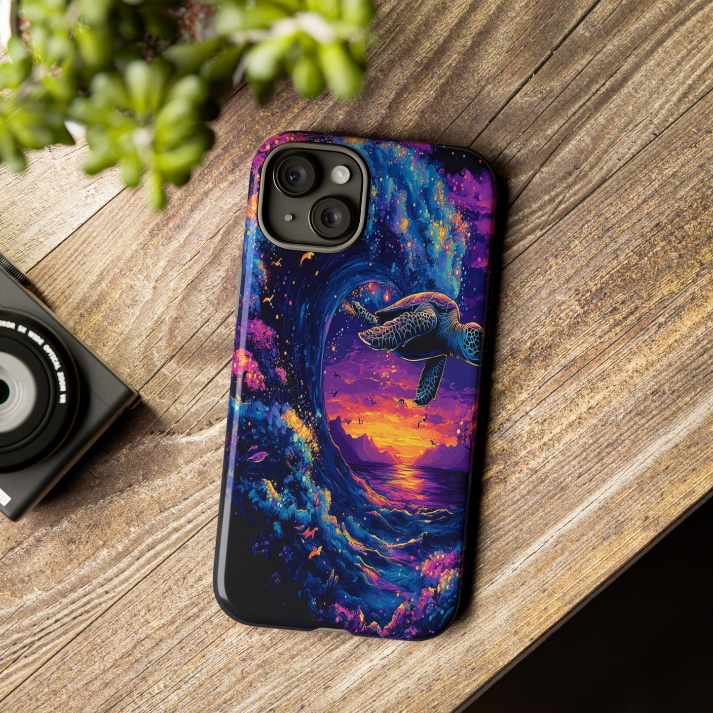 Cosmic Sea Turtle Tough Cases