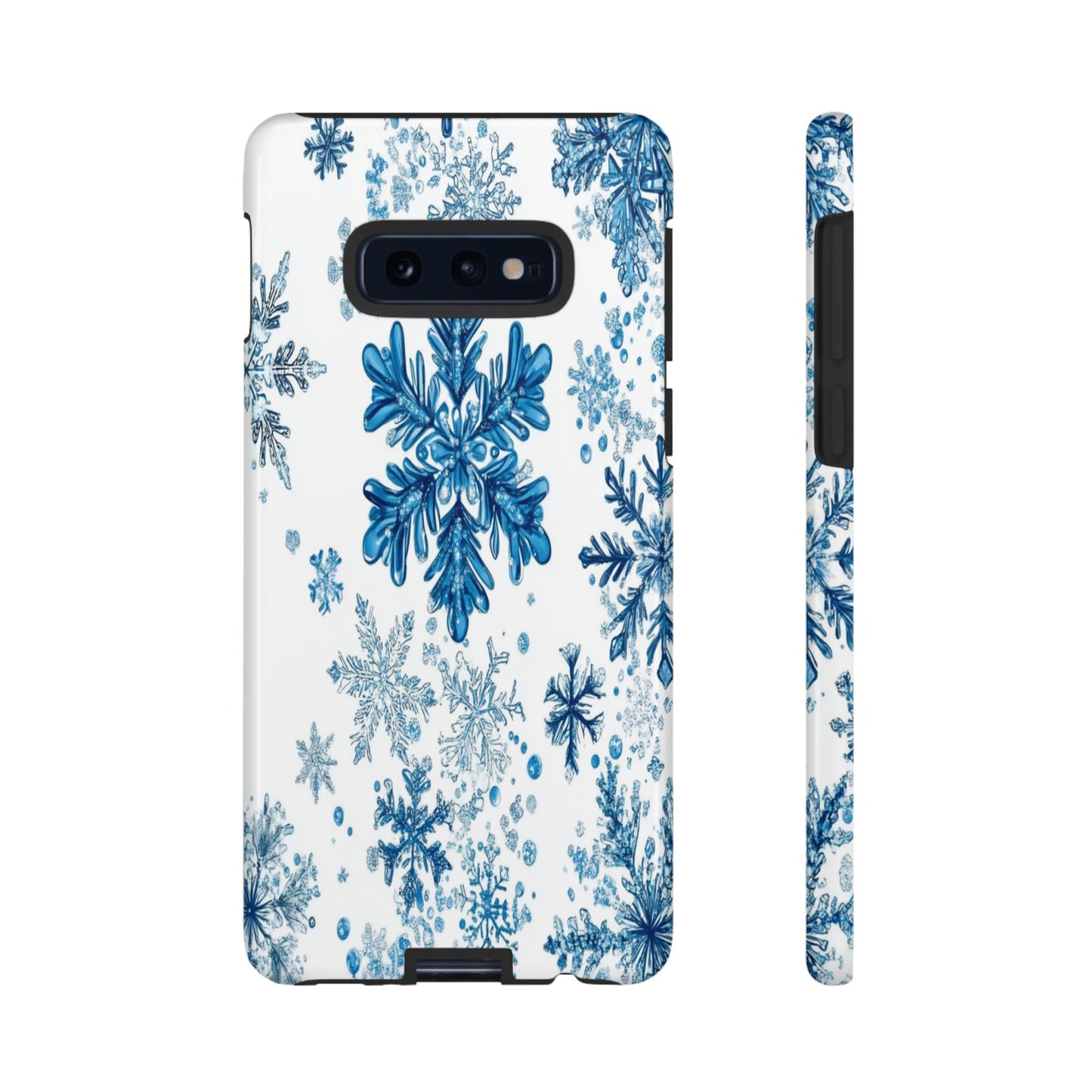 Blue Snowflake Phone Case