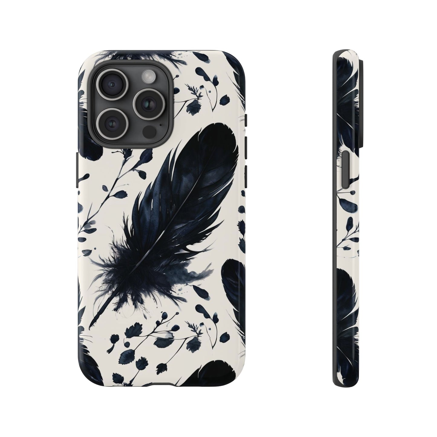 Raven Feather Phone Case