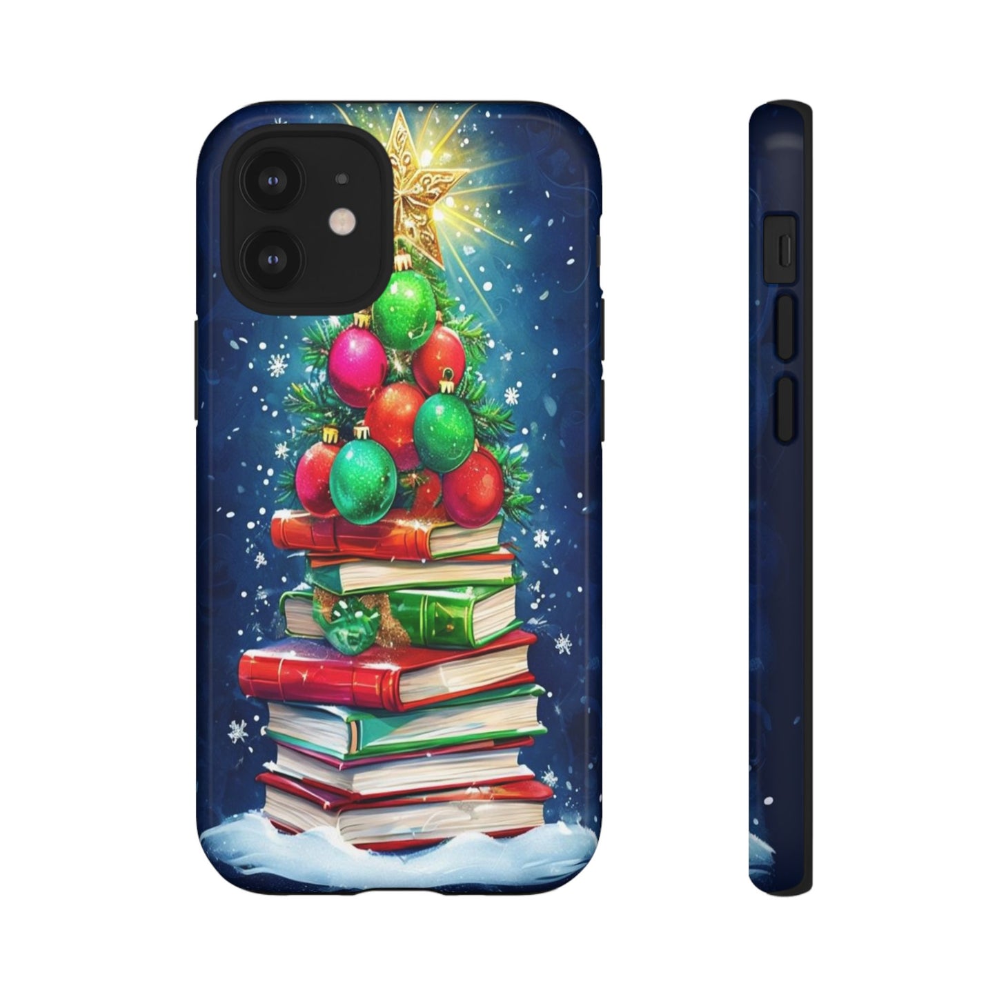 Cute Christmas Books Phone Case