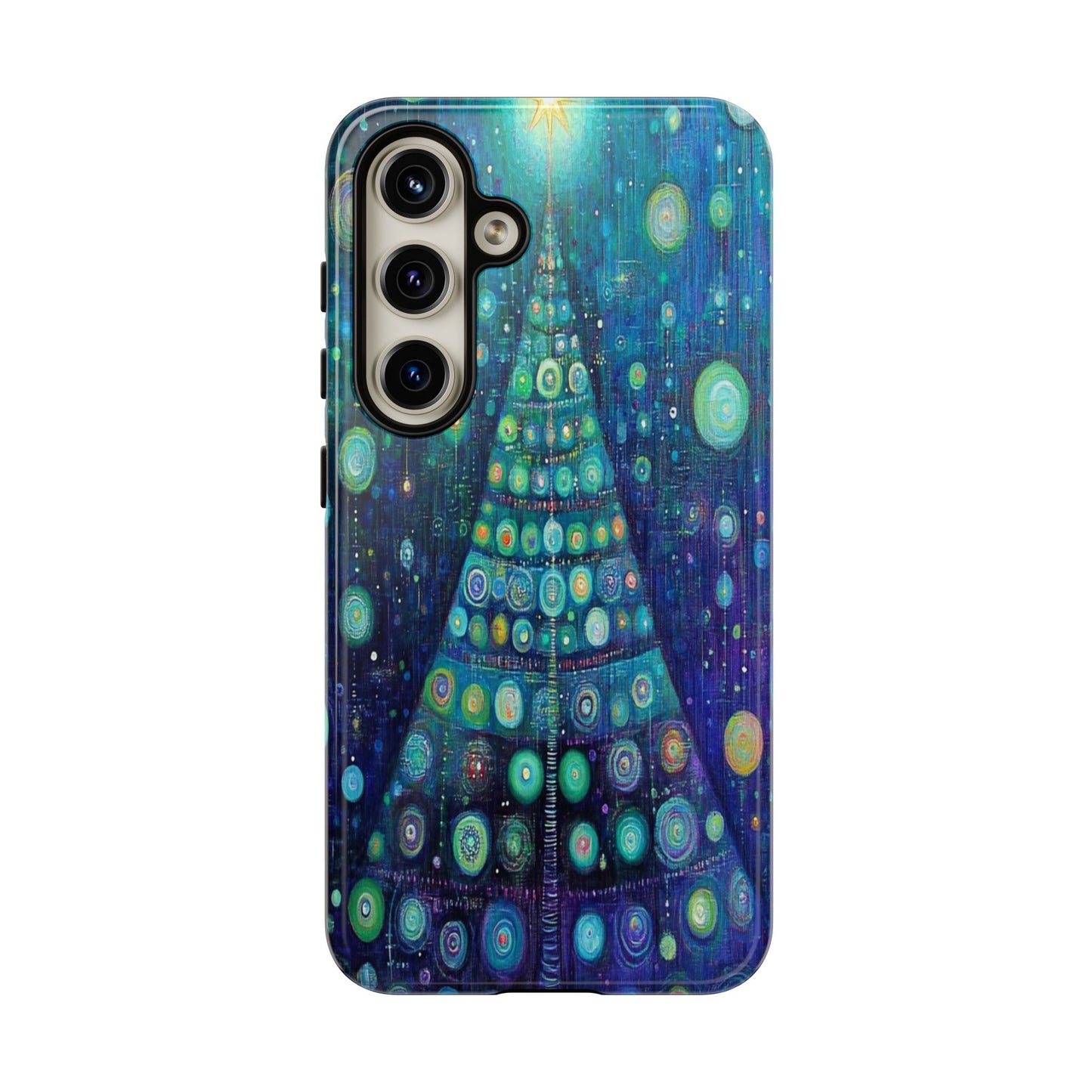 Phone Case - Beautiful Abstract Christmas Tree Design