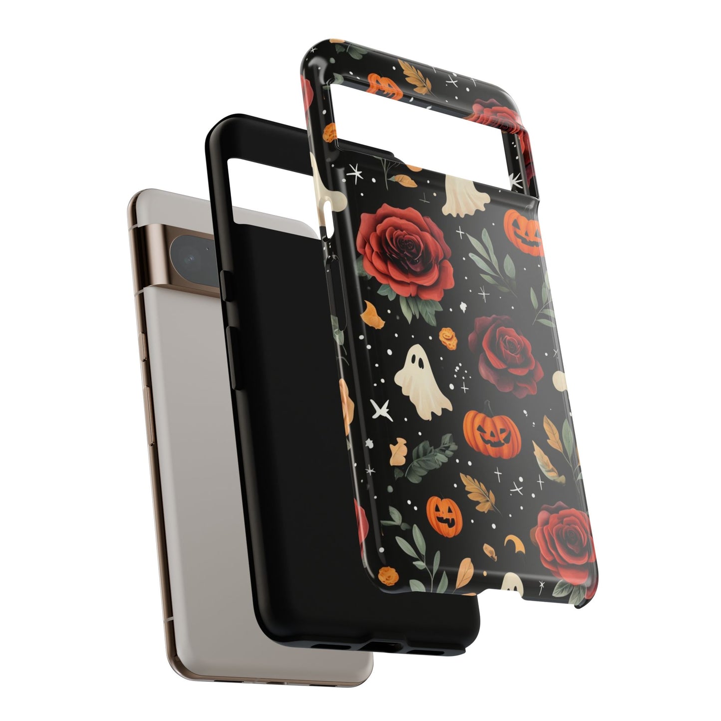 Roses and Ghosts Phone Case