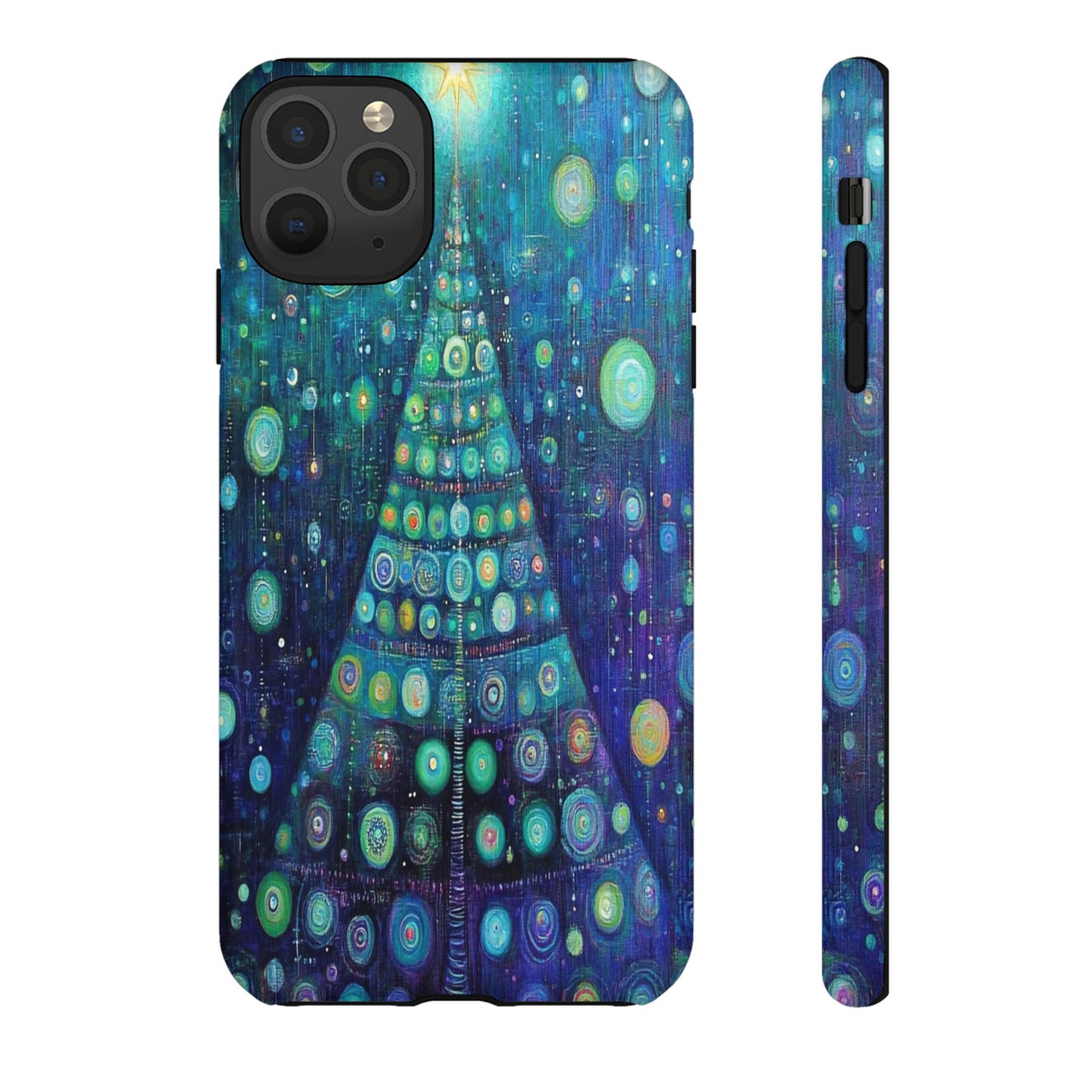 Phone Case - Beautiful Abstract Christmas Tree Design