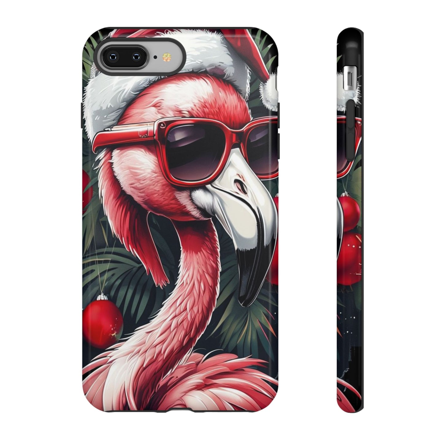 Festive Flamingo Holiday Phone Case