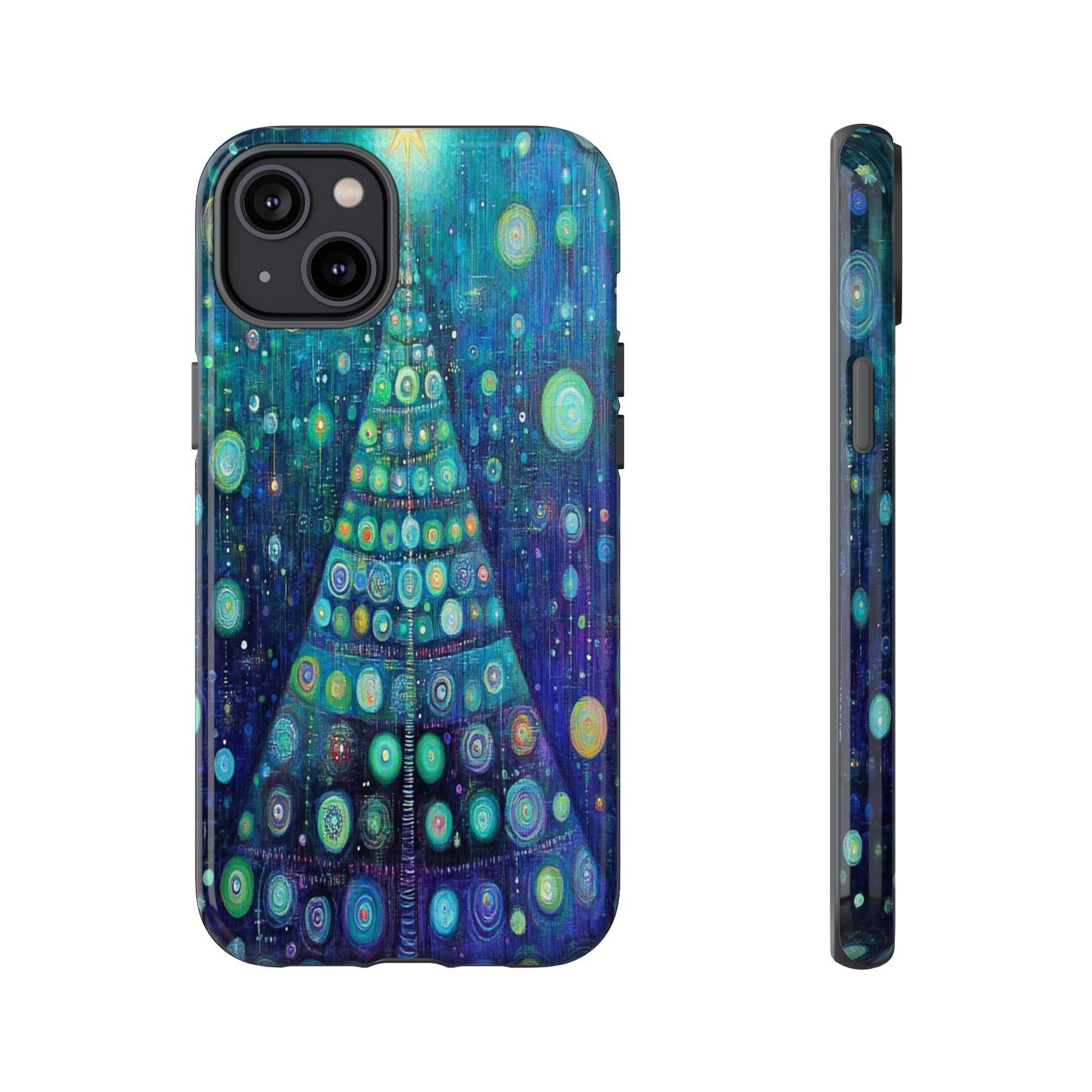 Phone Case - Beautiful Abstract Christmas Tree Design