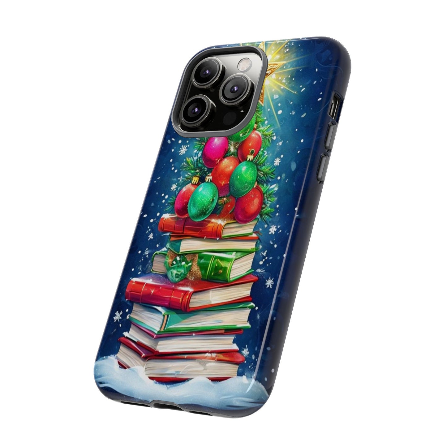 Cute Christmas Books Phone Case