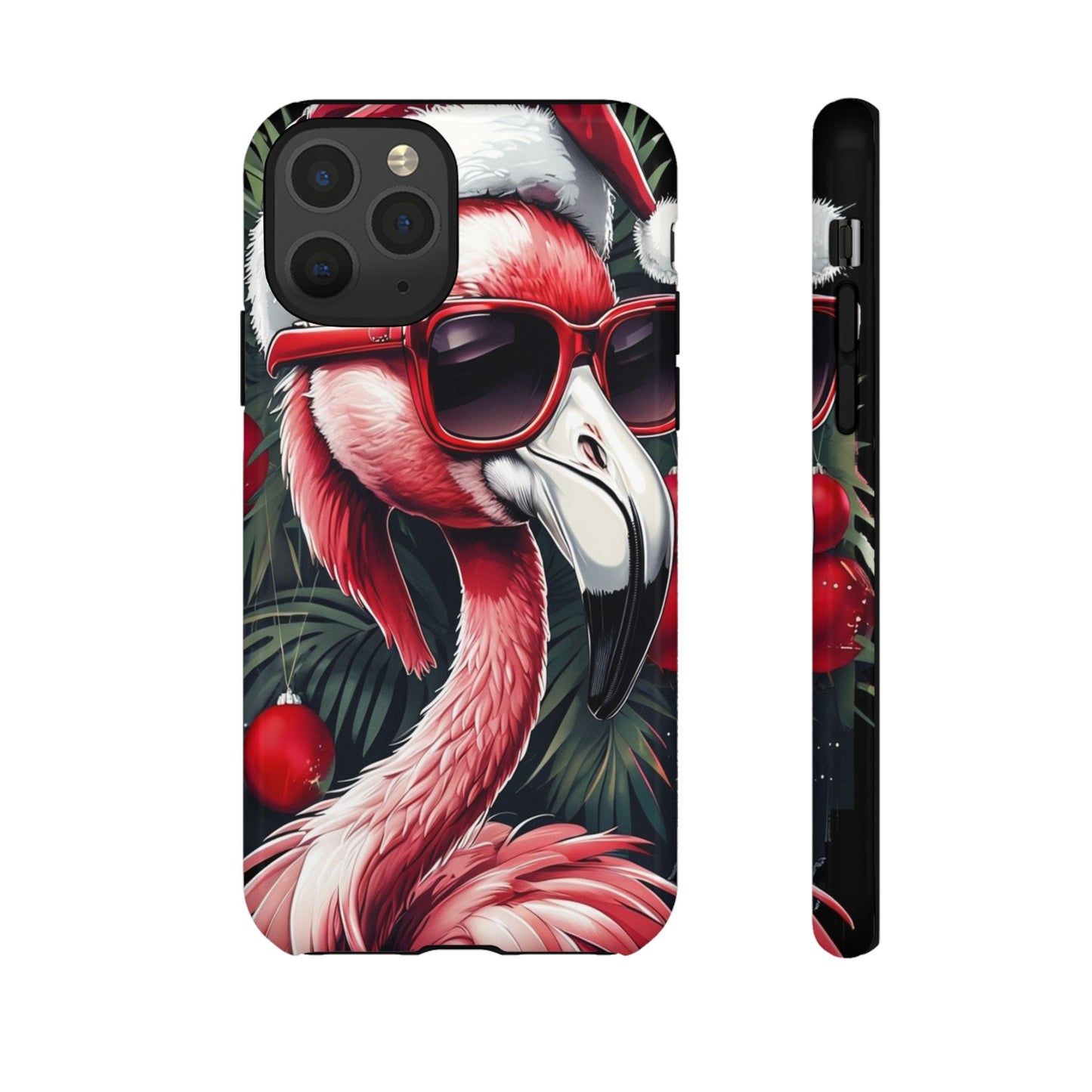 Festive Flamingo Holiday Phone Case