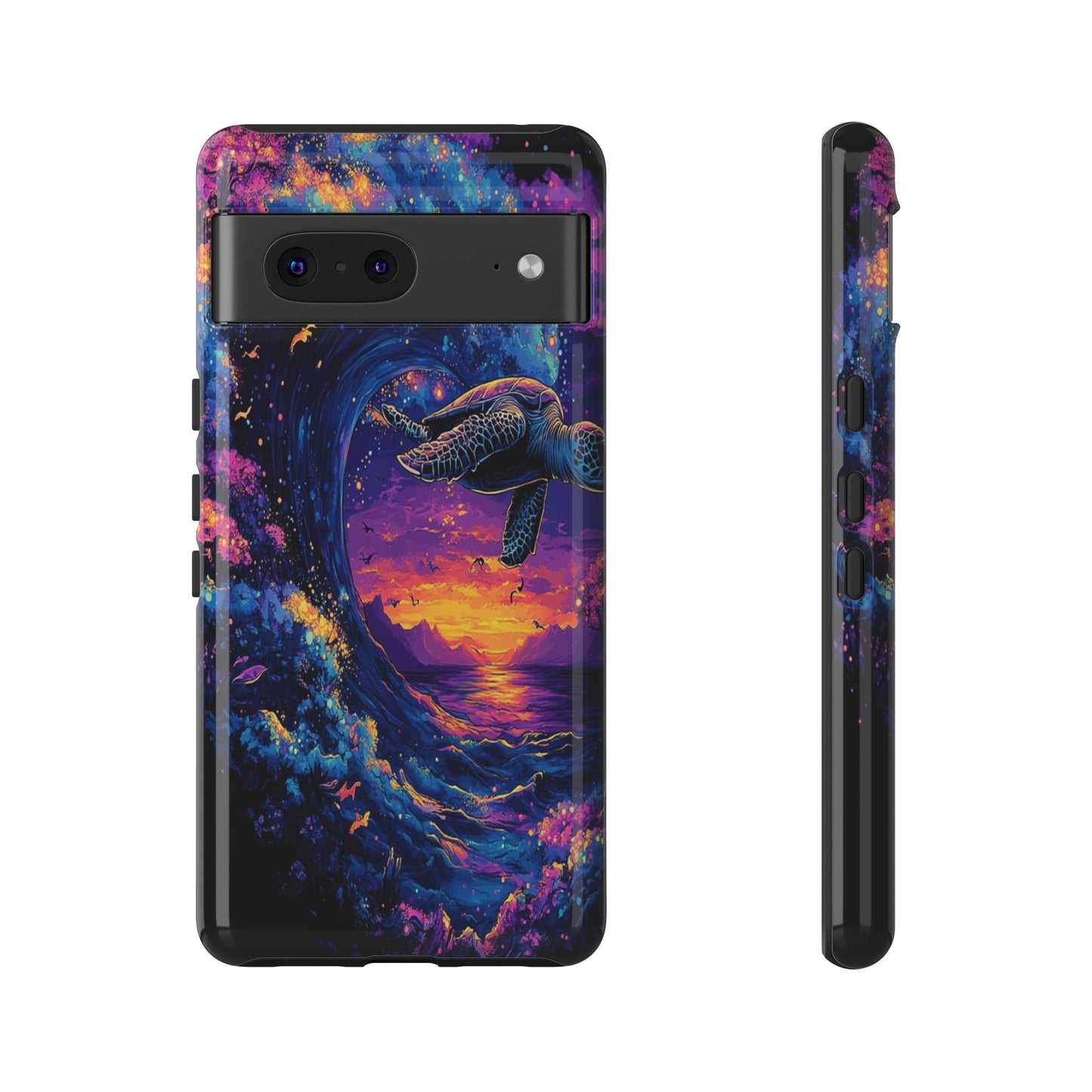 Cosmic Sea Turtle Tough Cases