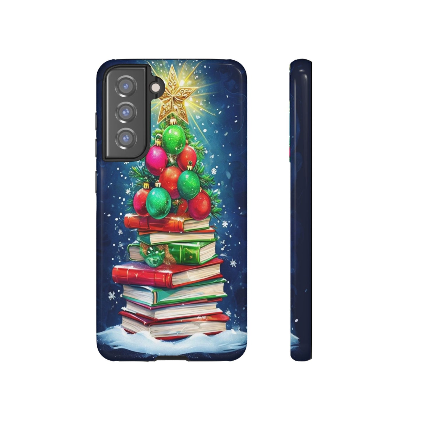 Cute Christmas Books Phone Case