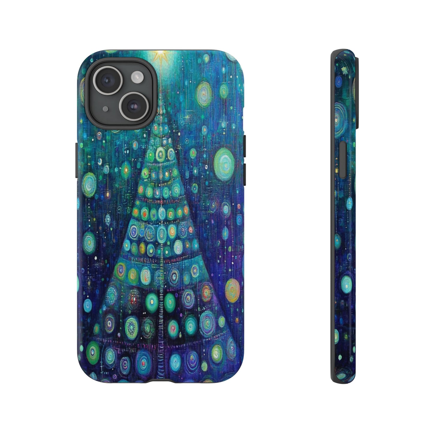 Phone Case - Beautiful Abstract Christmas Tree Design