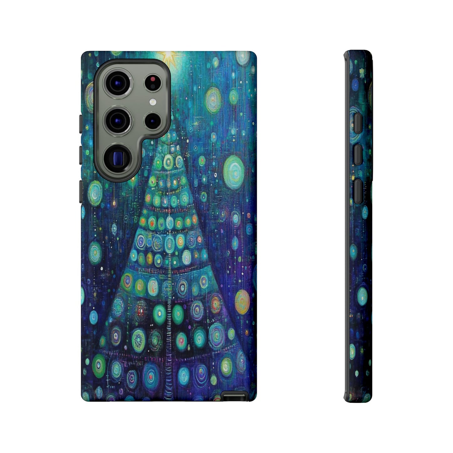 Phone Case - Beautiful Abstract Christmas Tree Design