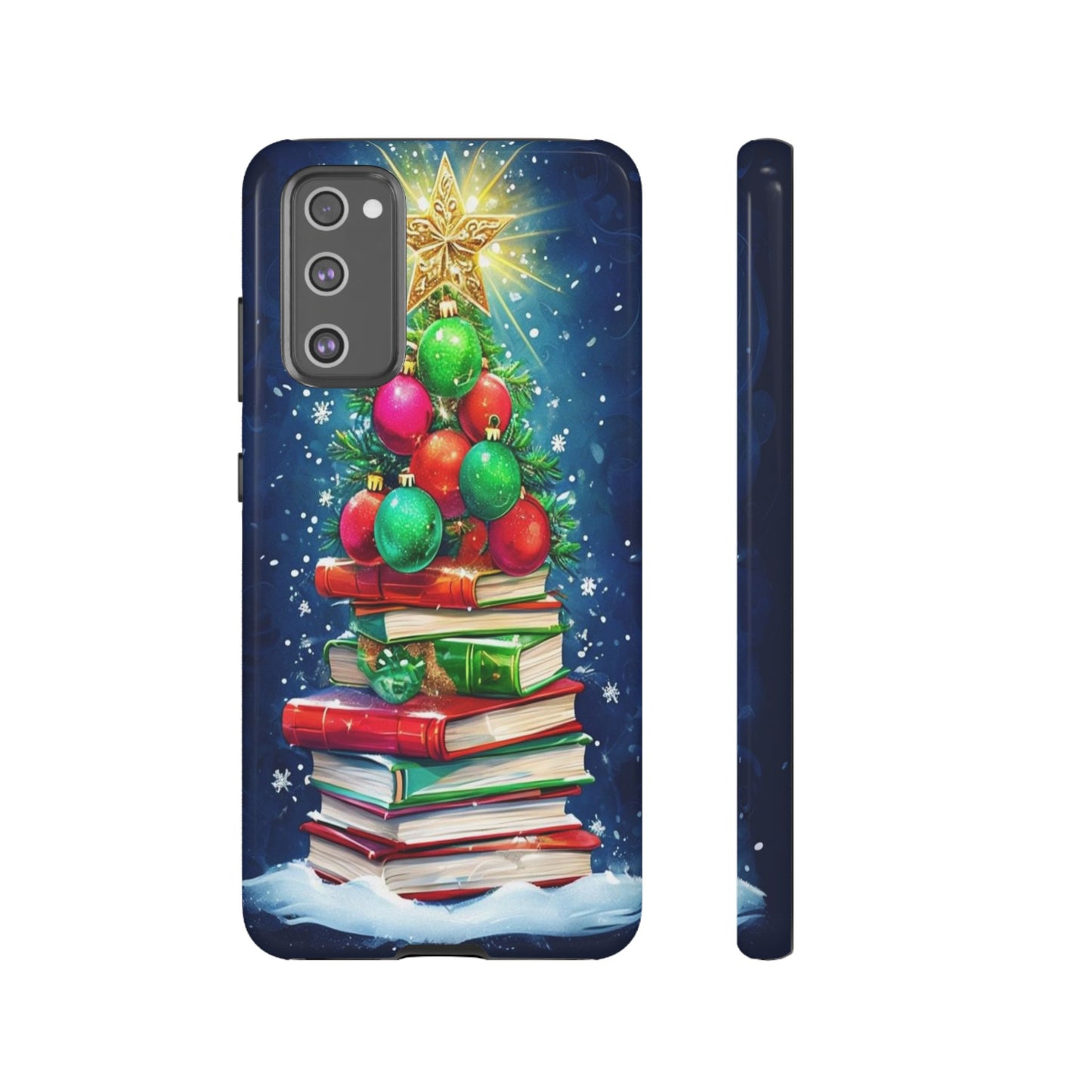 Cute Christmas Books Phone Case