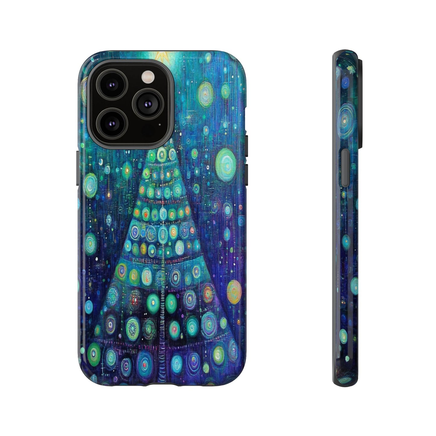 Phone Case - Beautiful Abstract Christmas Tree Design