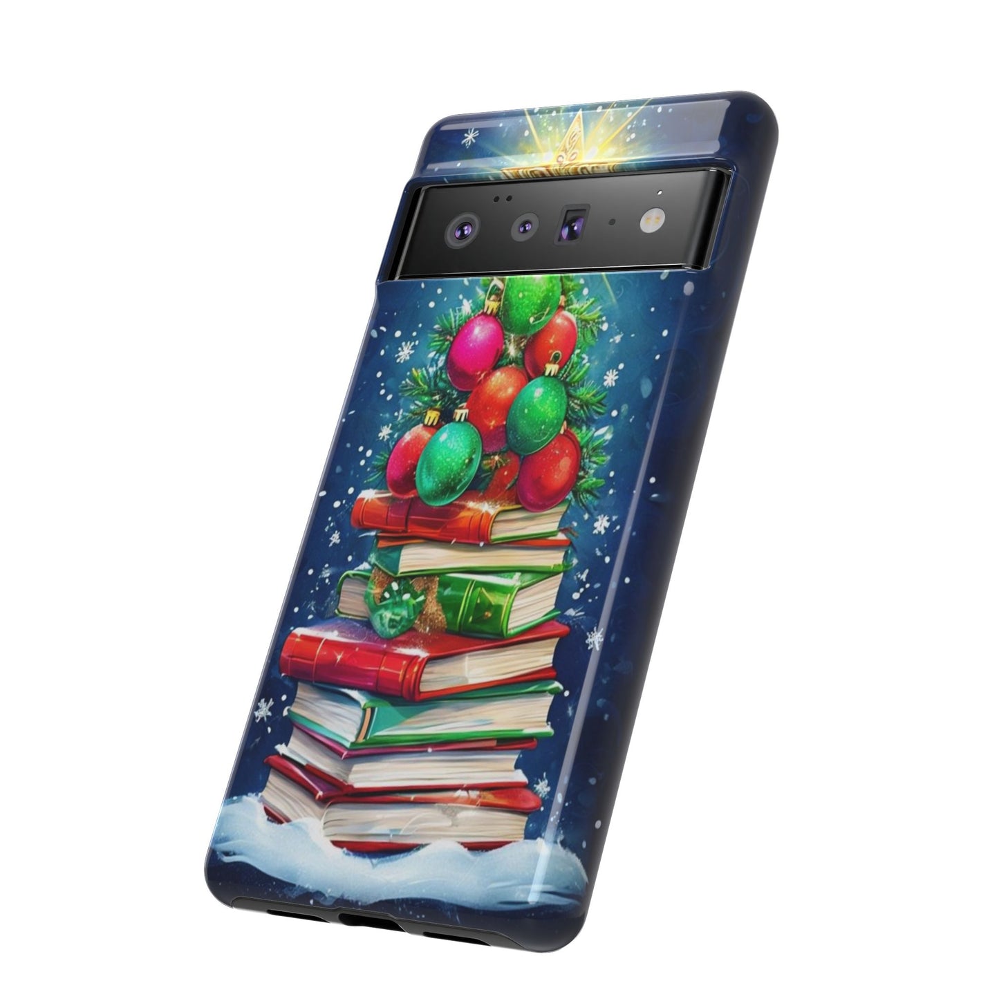 Cute Christmas Books Phone Case