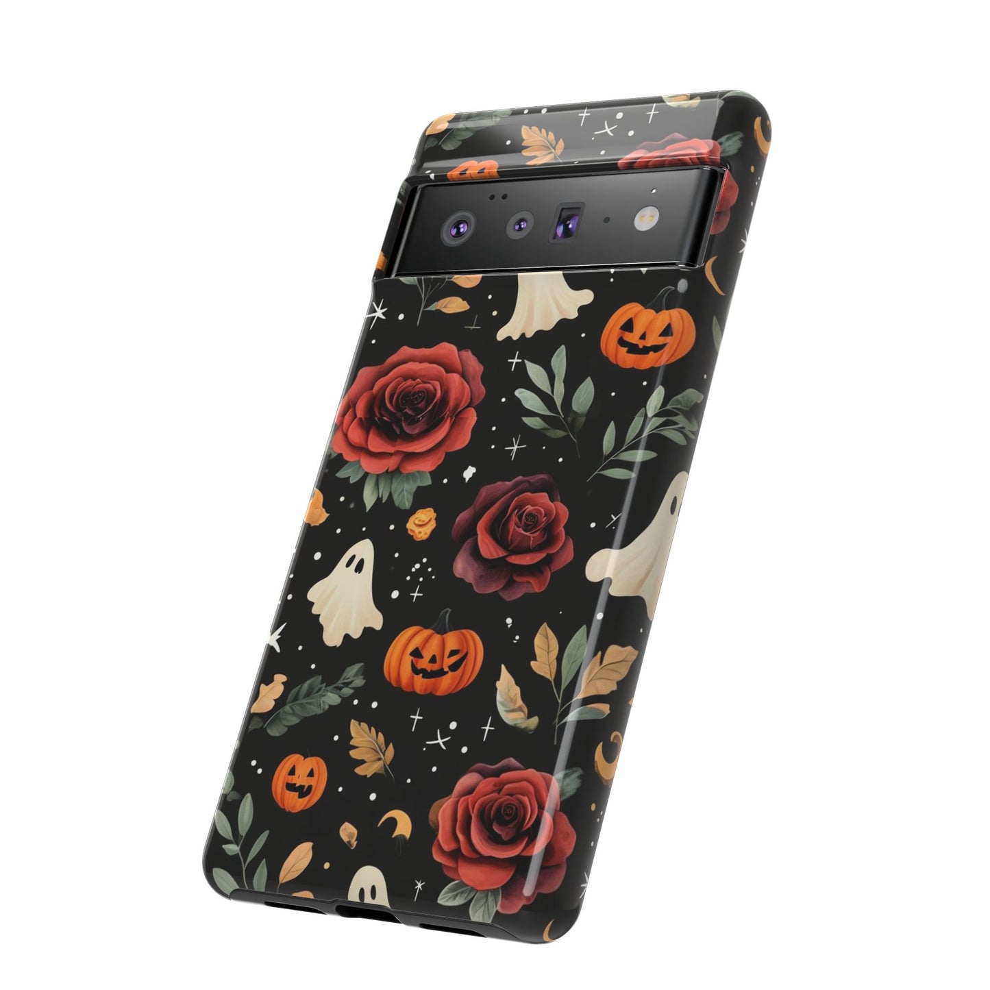 Roses and Ghosts Phone Case