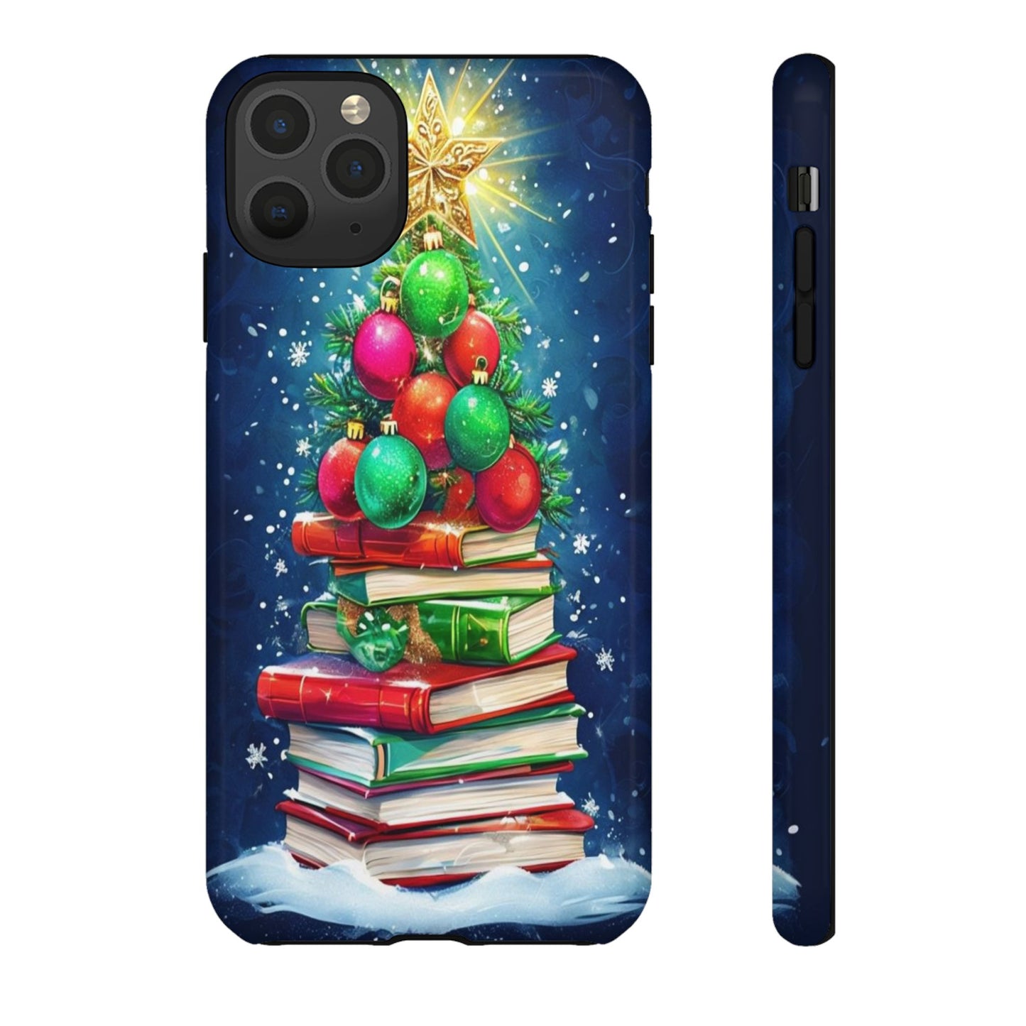 Cute Christmas Books Phone Case