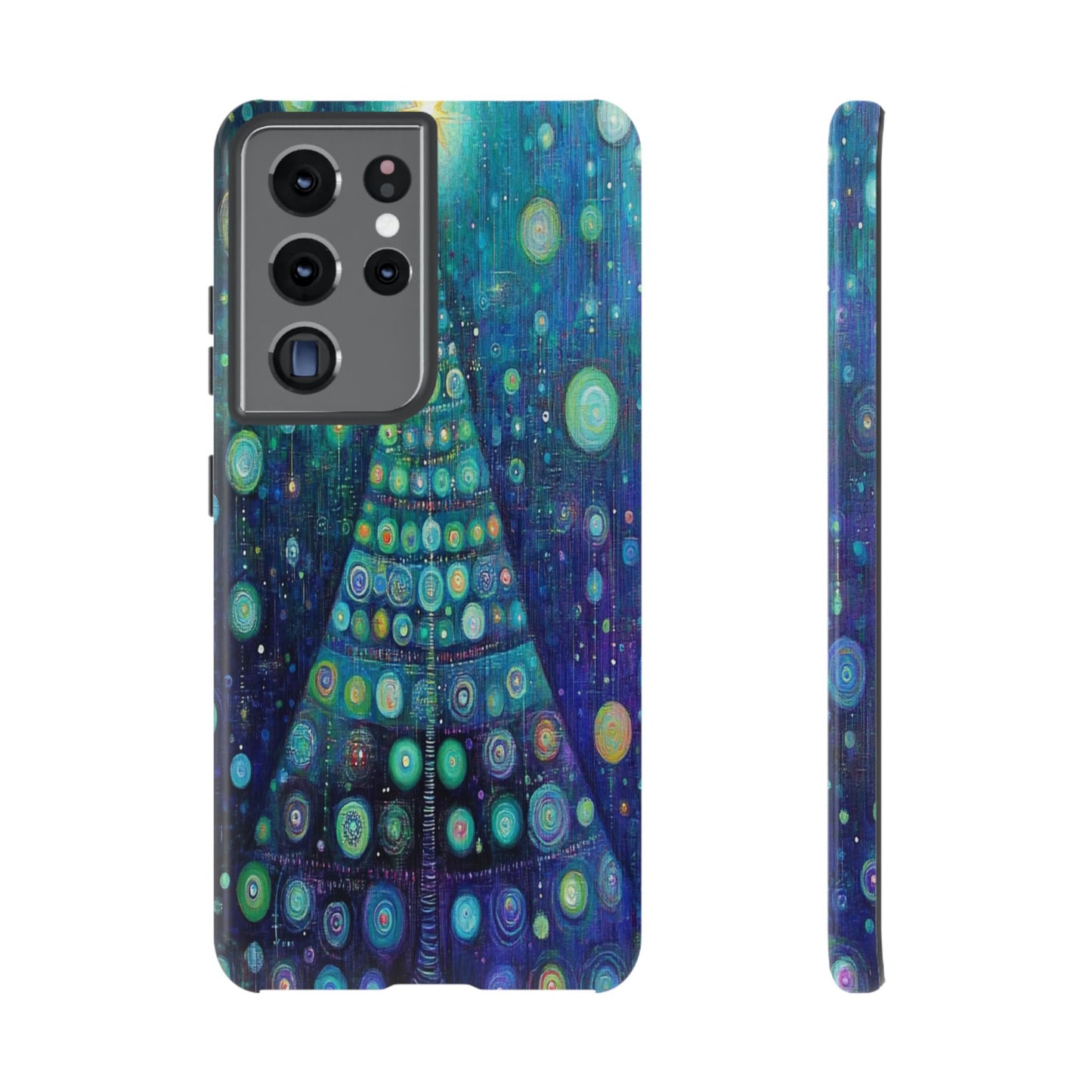 Phone Case - Beautiful Abstract Christmas Tree Design