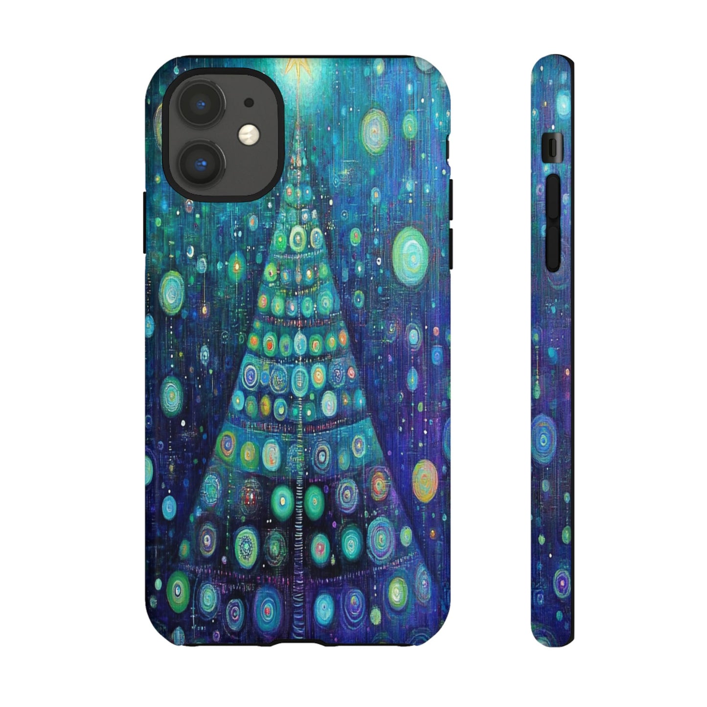 Phone Case - Beautiful Abstract Christmas Tree Design