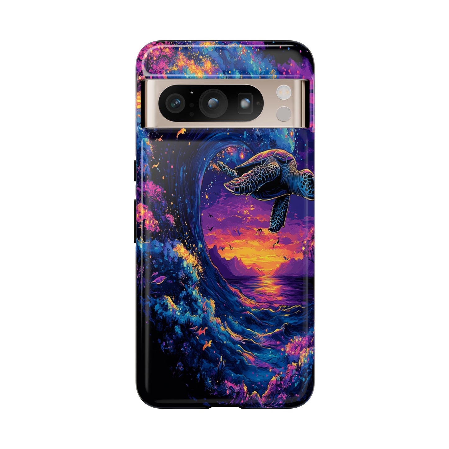 Cosmic Sea Turtle Tough Cases