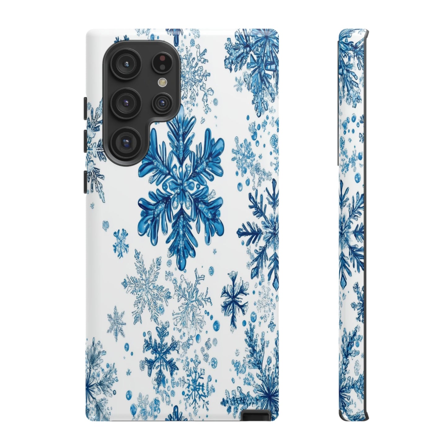 Blue Snowflake Phone Case