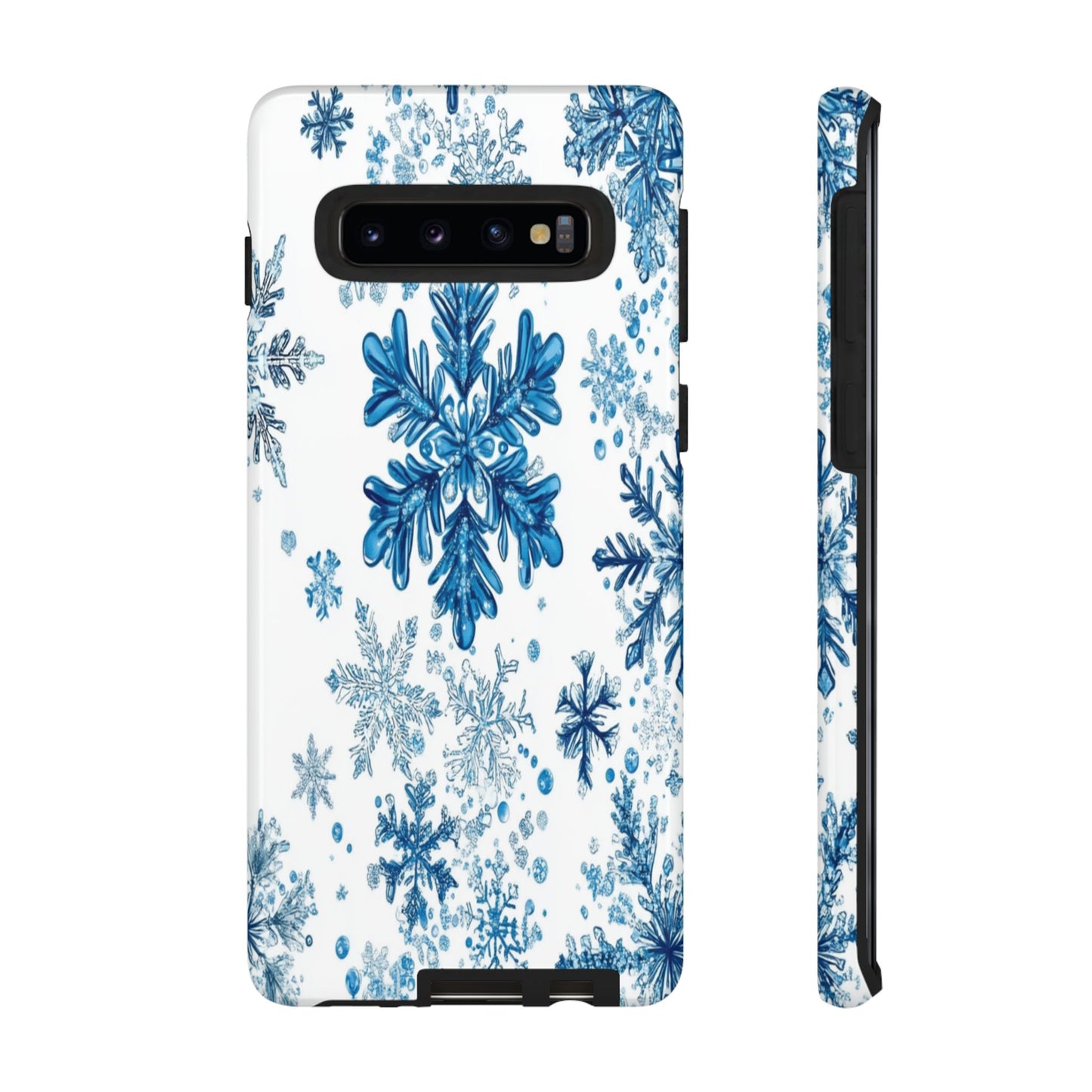 Blue Snowflake Phone Case