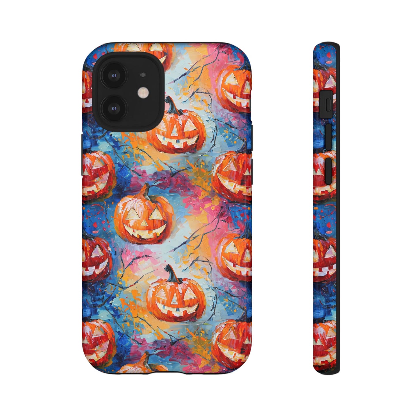 Abstract Jack-O-Lantern Phone Case