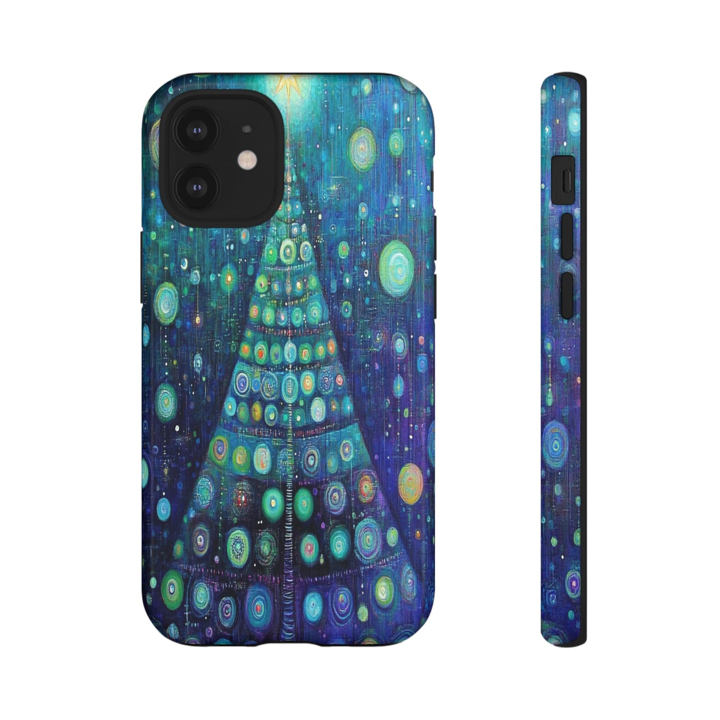 Phone Case - Beautiful Abstract Christmas Tree Design