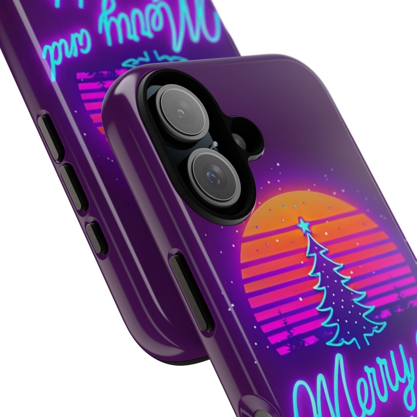 Merry and Bright Neon Phone Case