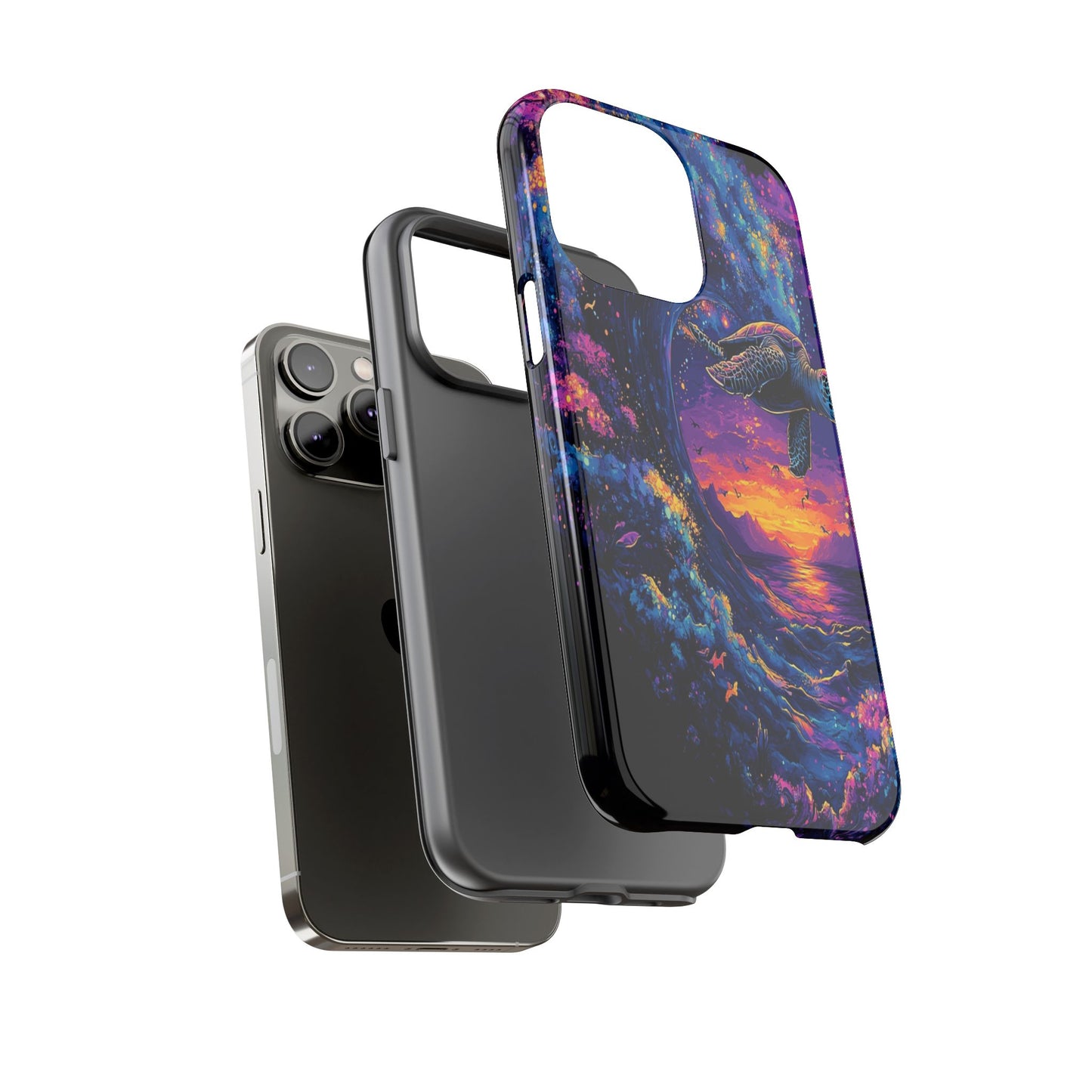 Cosmic Sea Turtle Tough Cases