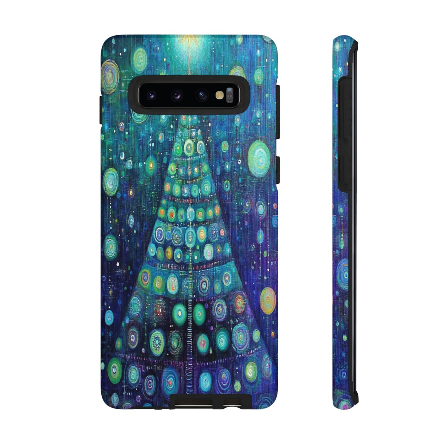 Phone Case - Beautiful Abstract Christmas Tree Design