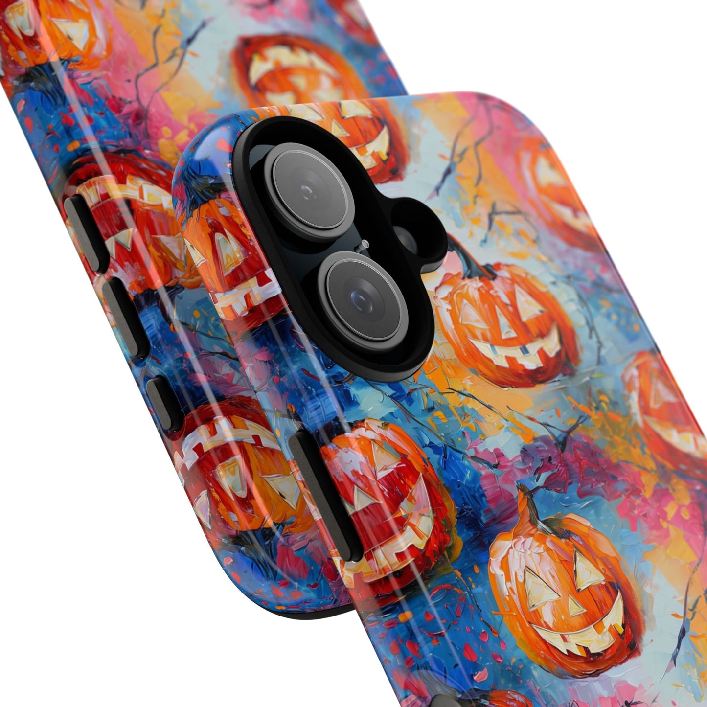 Abstract Jack-O-Lantern Phone Case