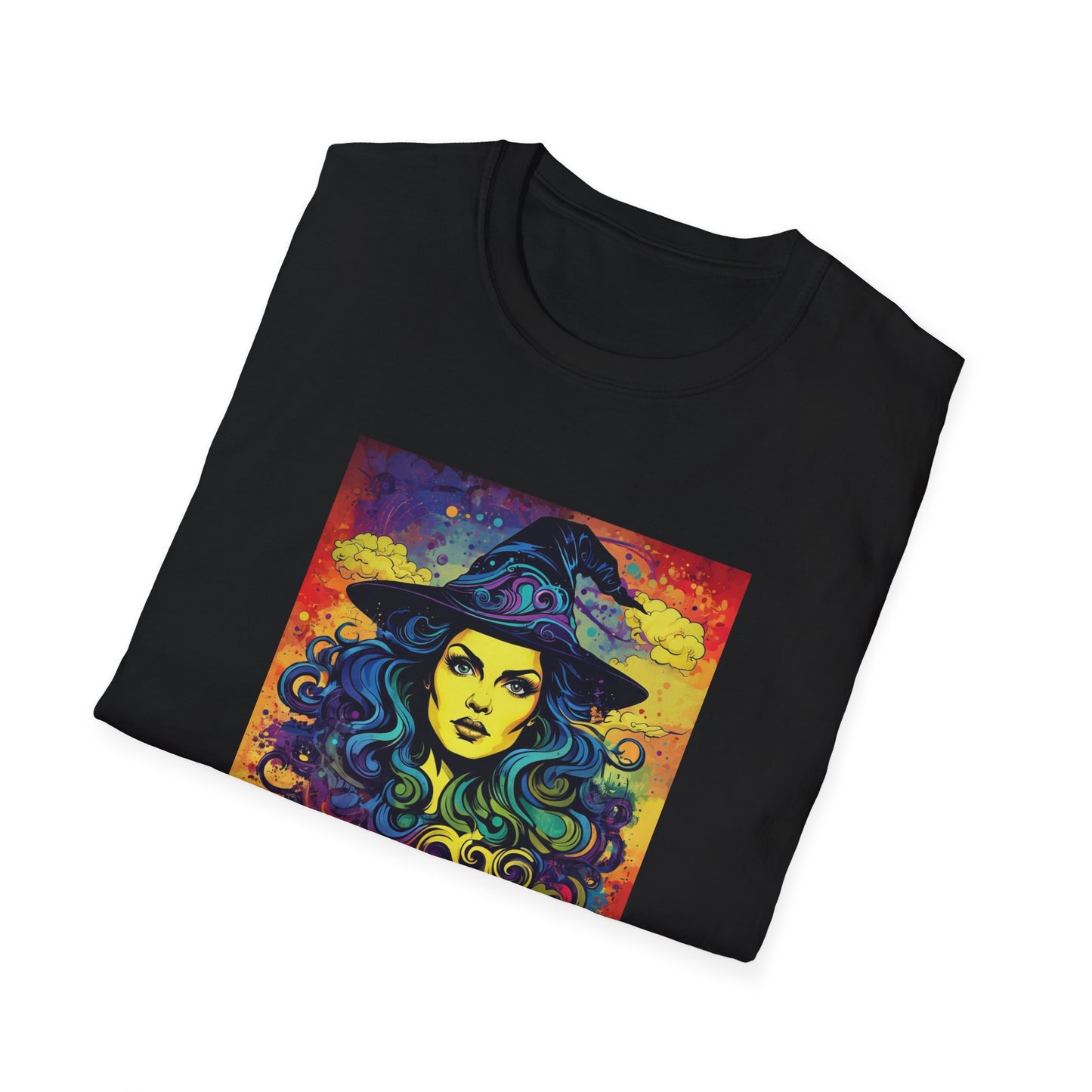 Psychedelic Witch Unisex Softstyle T-Shirt