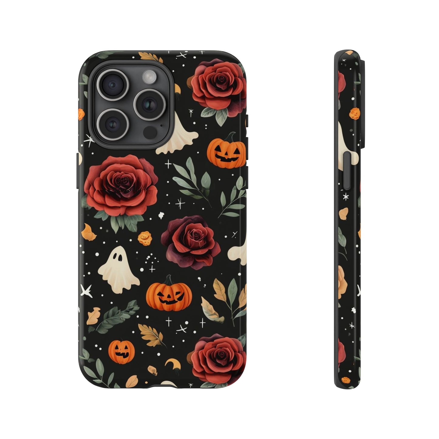 Roses and Ghosts Phone Case