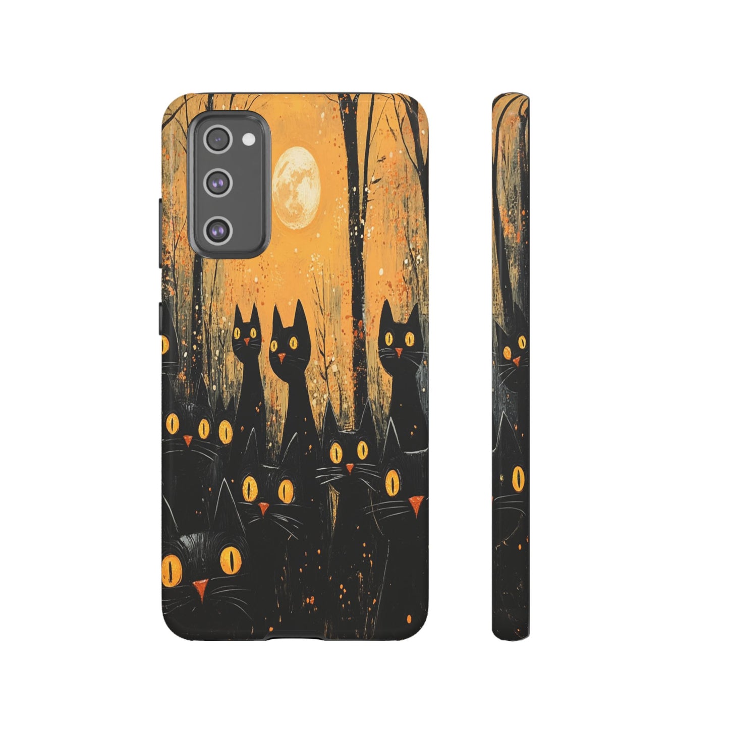 Midnight Whiskers Phone Case