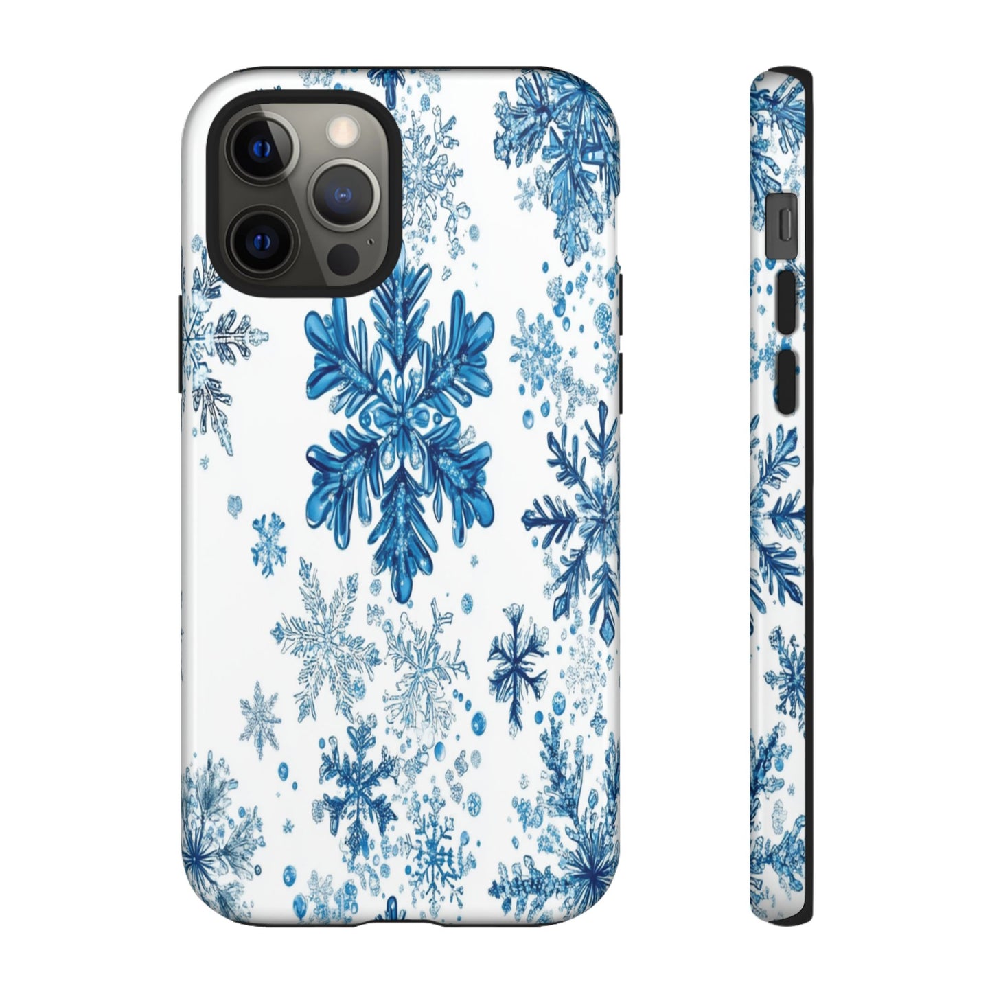 Blue Snowflake Phone Case