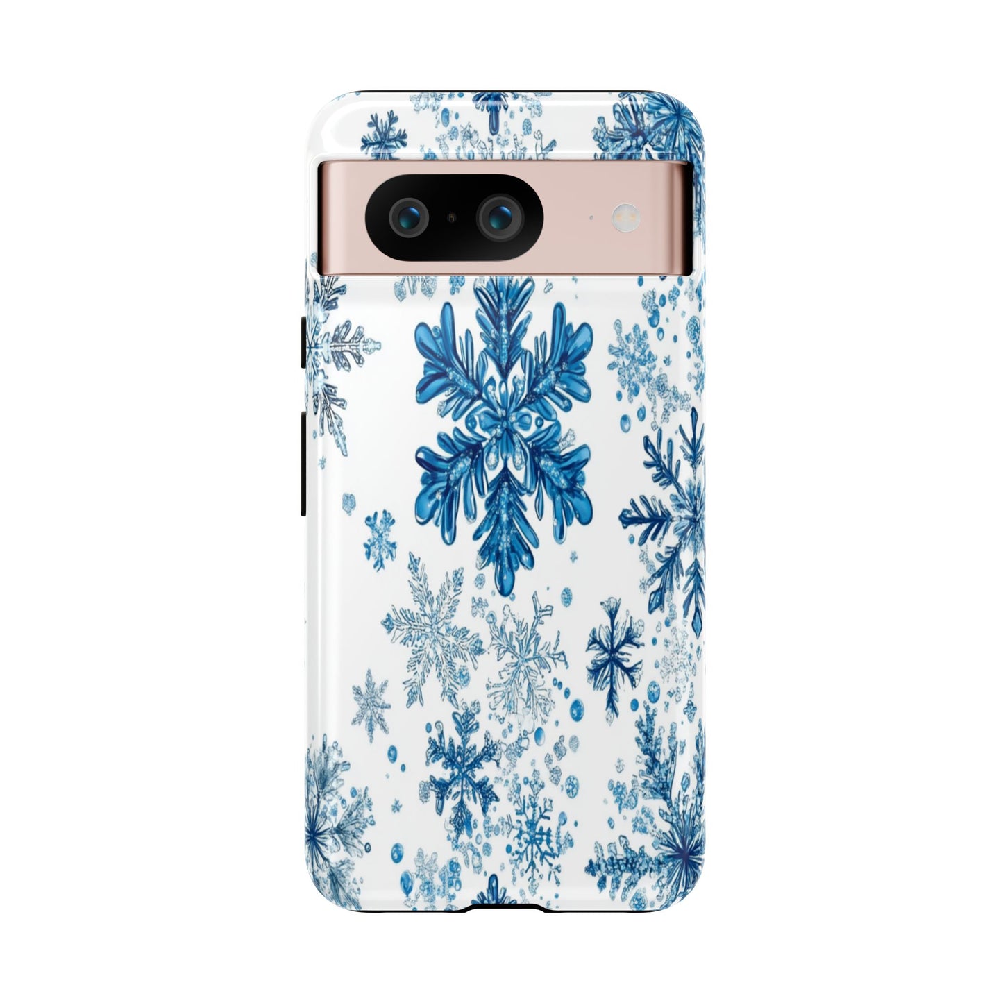 Blue Snowflake Phone Case