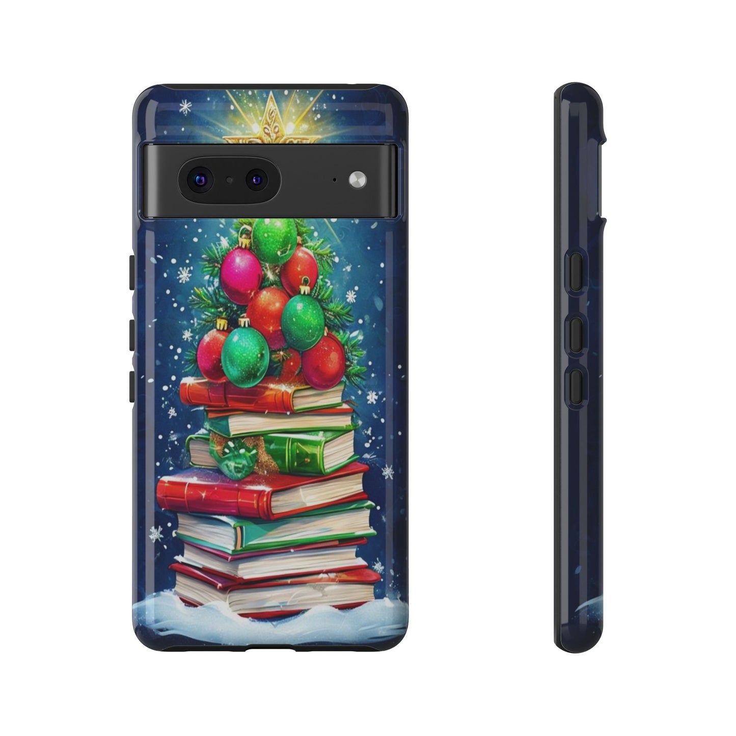 Cute Christmas Books Phone Case