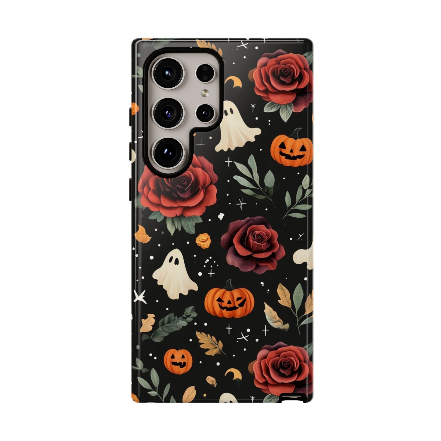 Roses and Ghosts Phone Case