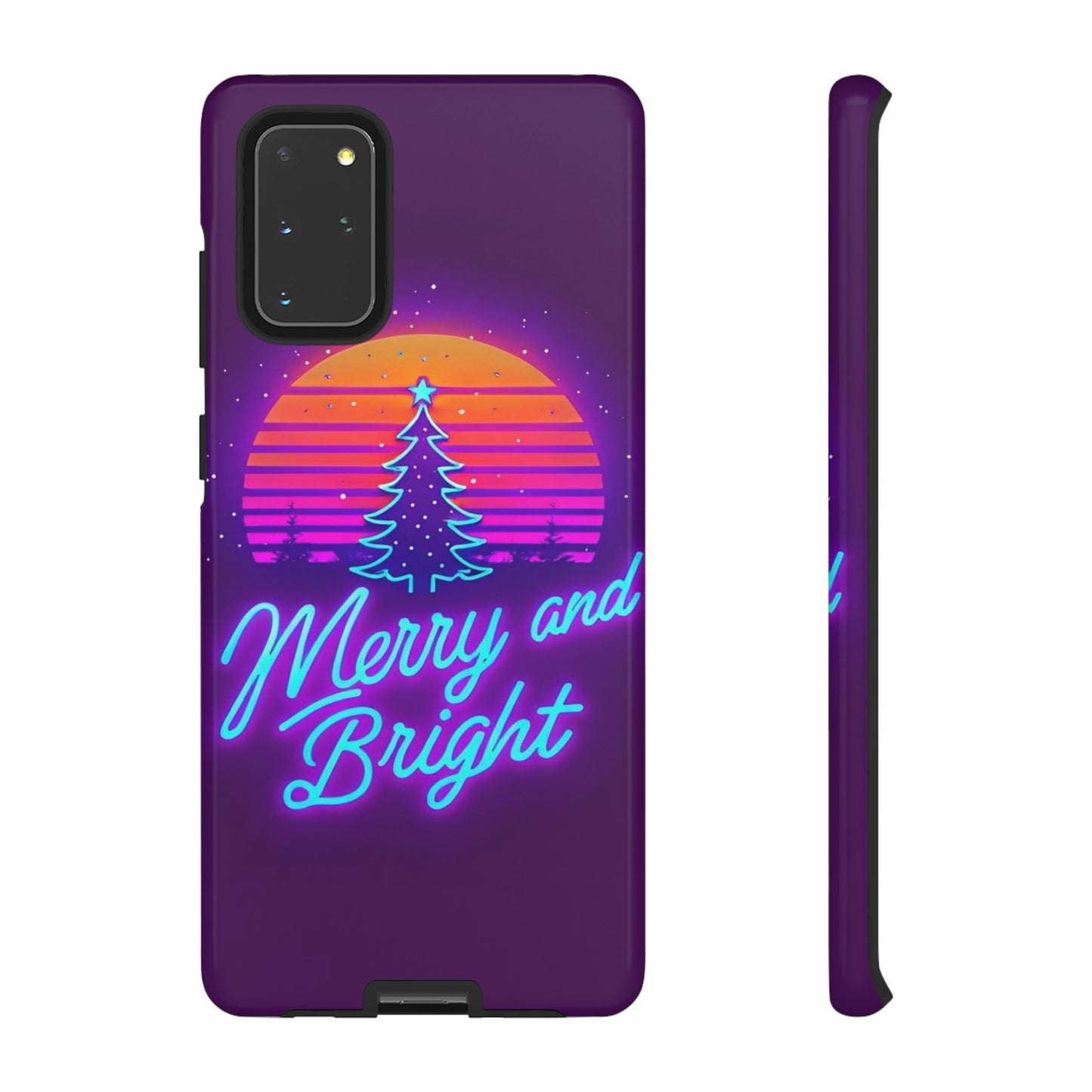 Merry and Bright Neon Phone Case