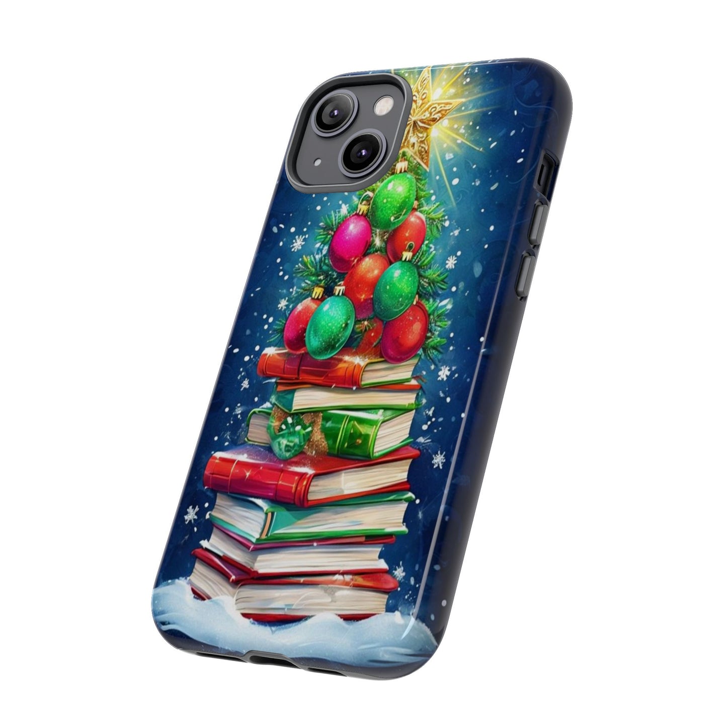 Cute Christmas Books Phone Case