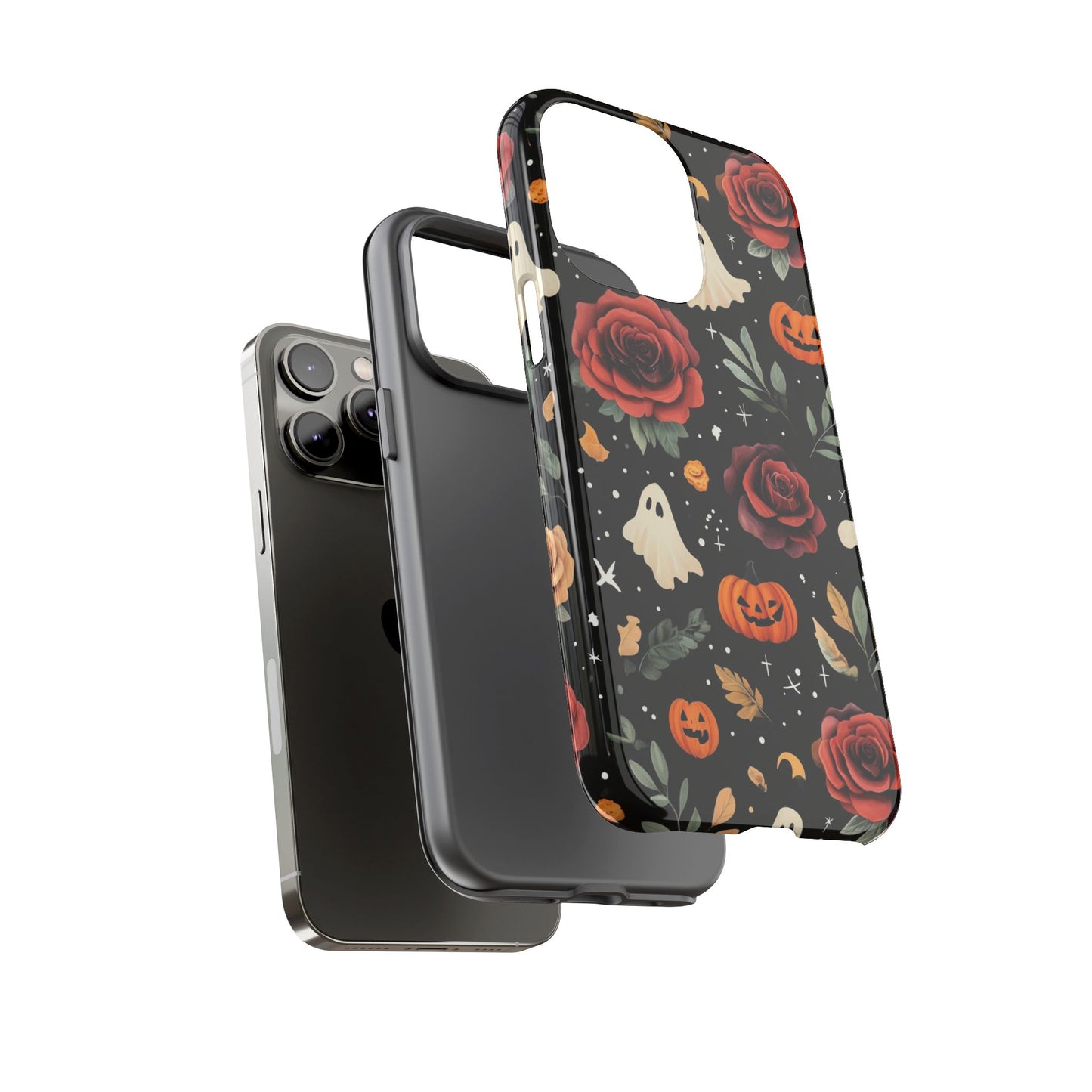 Roses and Ghosts Phone Case