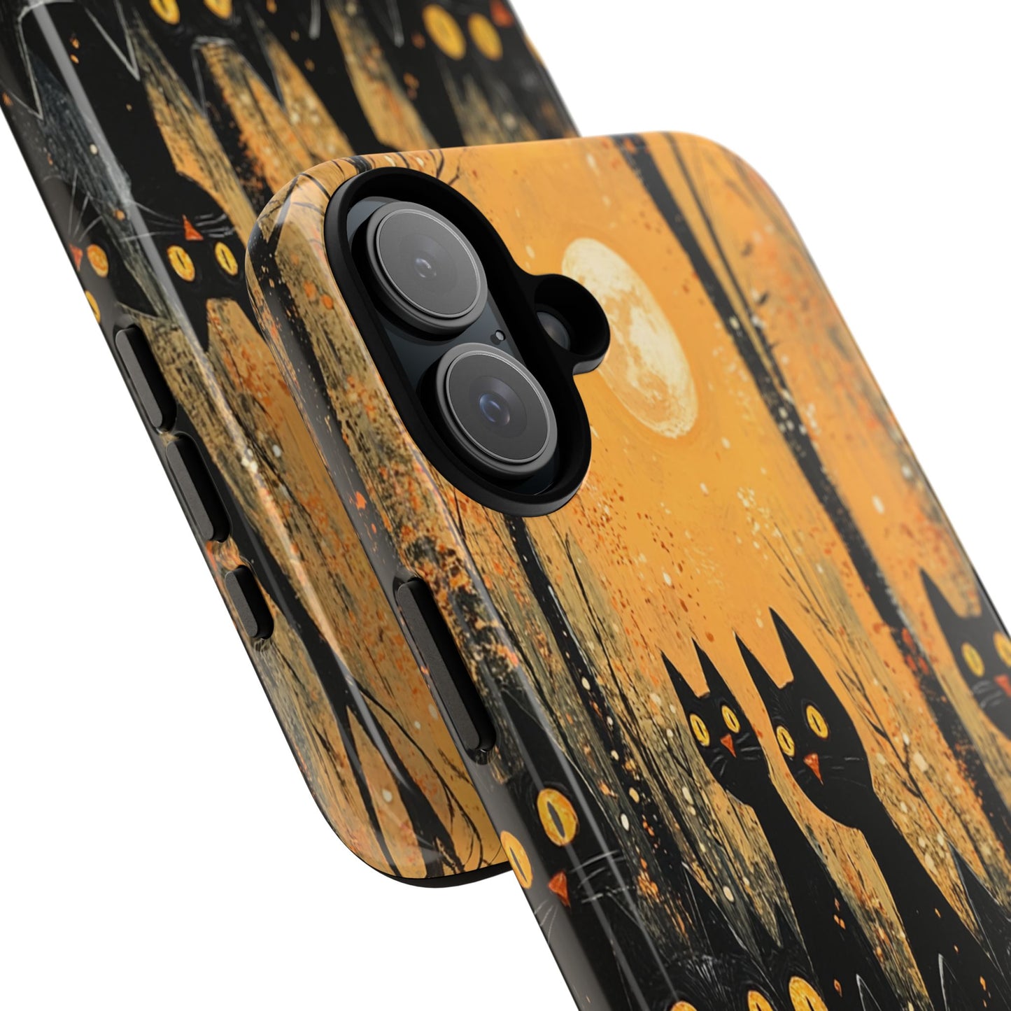 Midnight Whiskers Phone Case