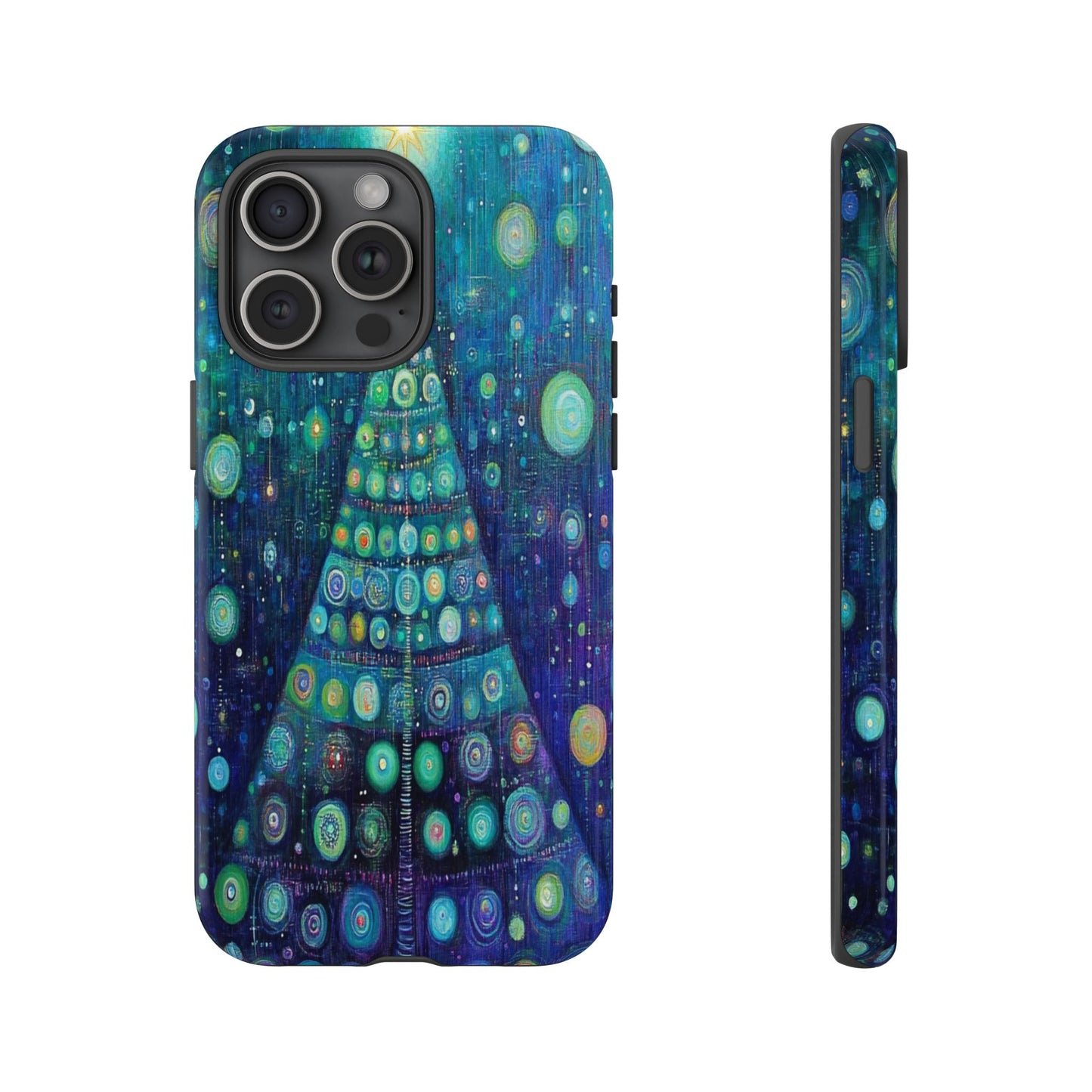 Phone Case - Beautiful Abstract Christmas Tree Design