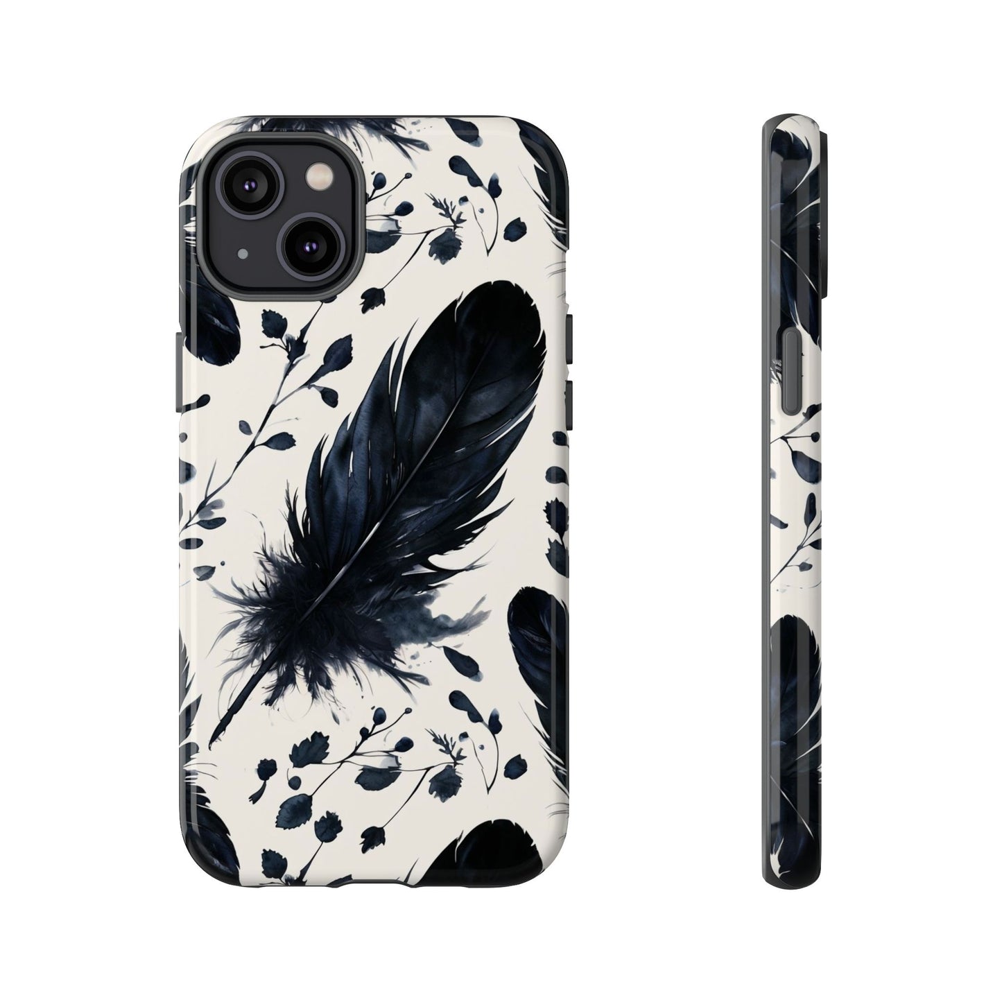 Raven Feather Phone Case