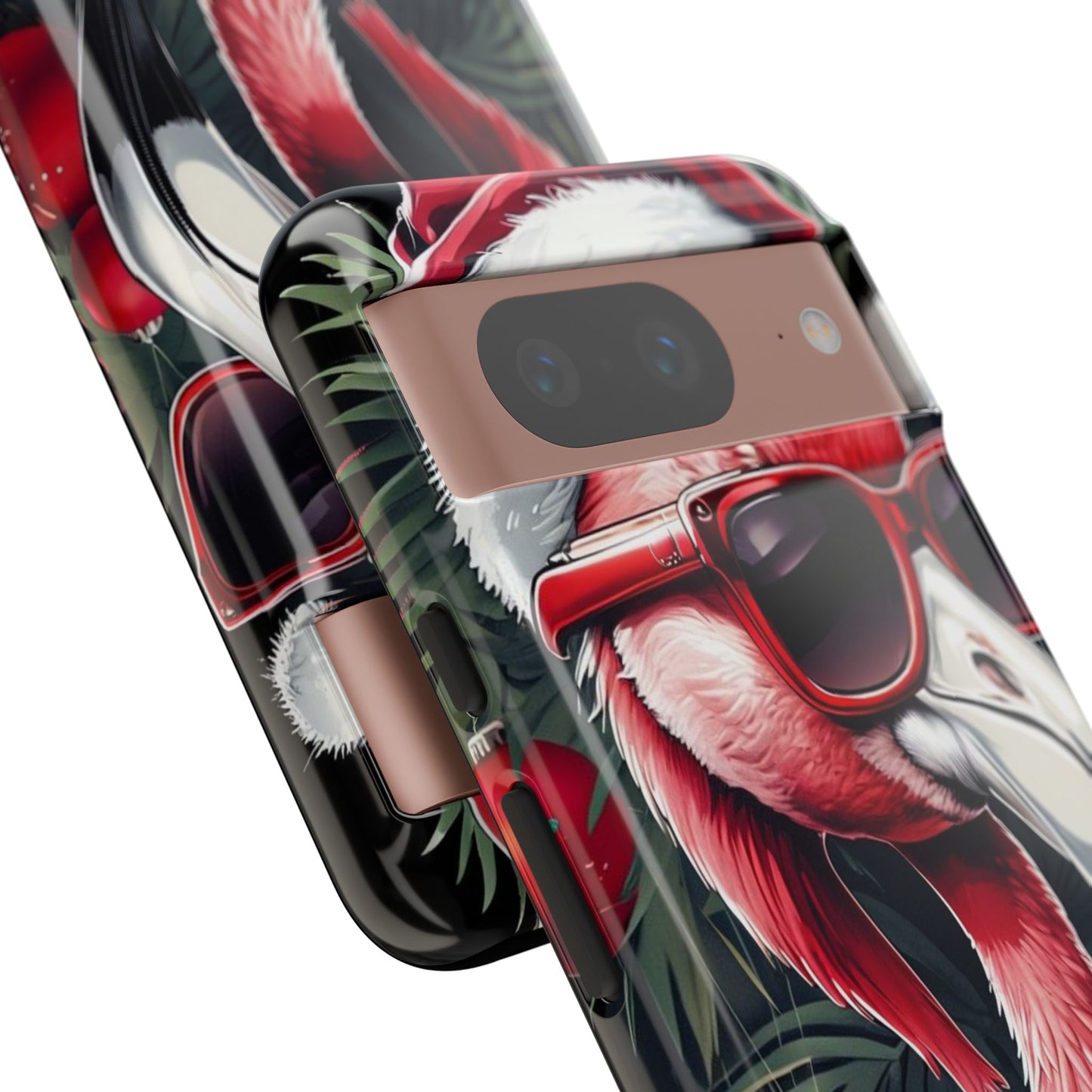 Festive Flamingo Holiday Phone Case