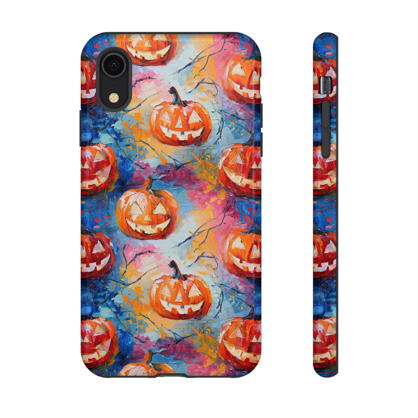 Abstract Jack-O-Lantern Phone Case