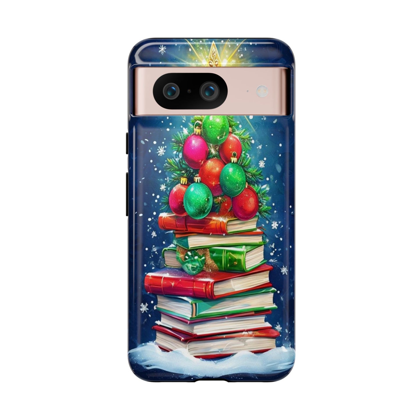 Cute Christmas Books Phone Case